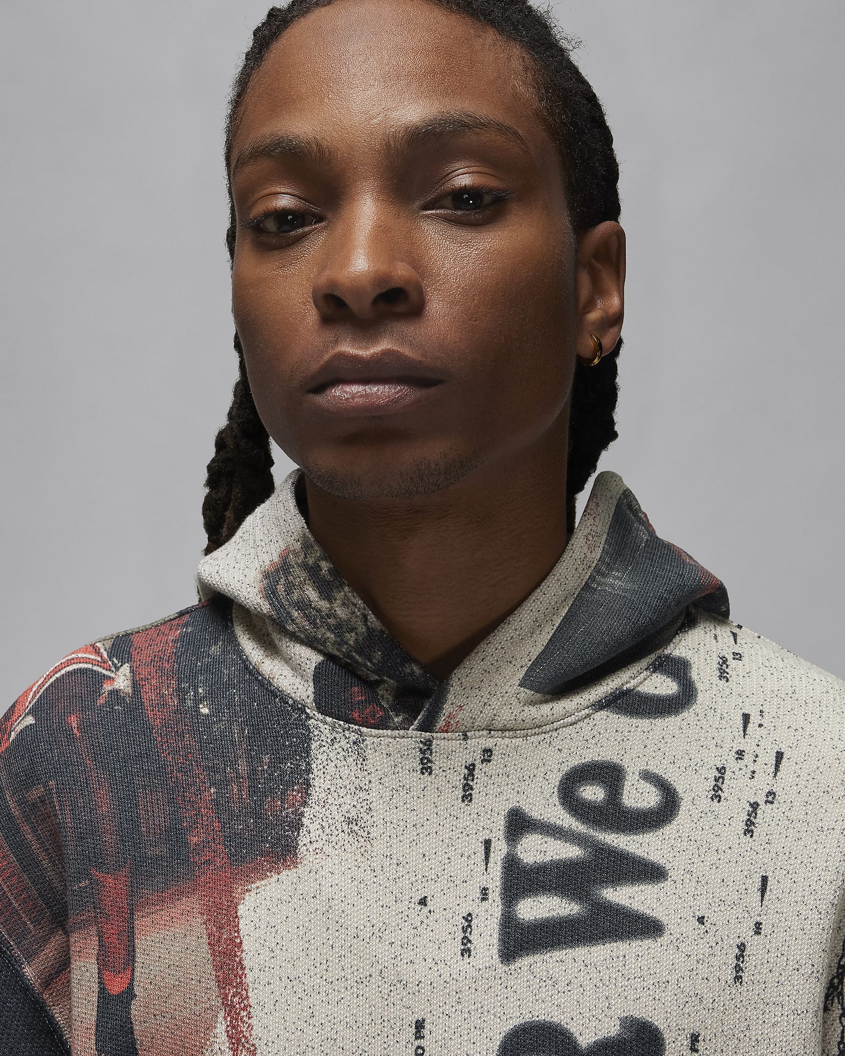 Jordan Heritage Knit Pullover Hoodie.