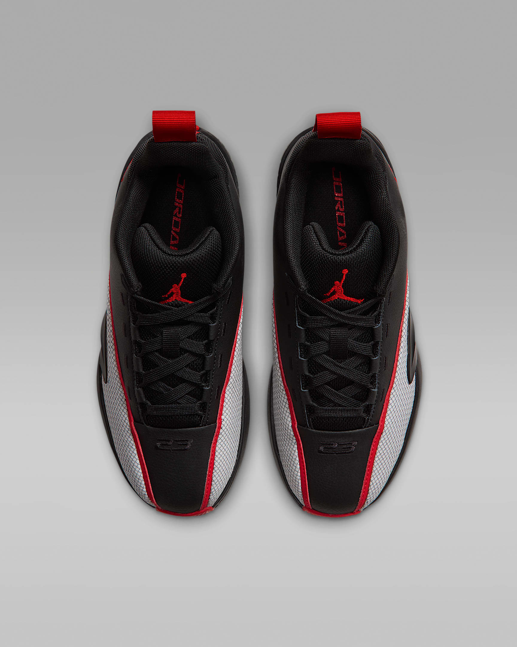 Jordan All Game Older Kids' Basketball Shoes - Black/White/University Red