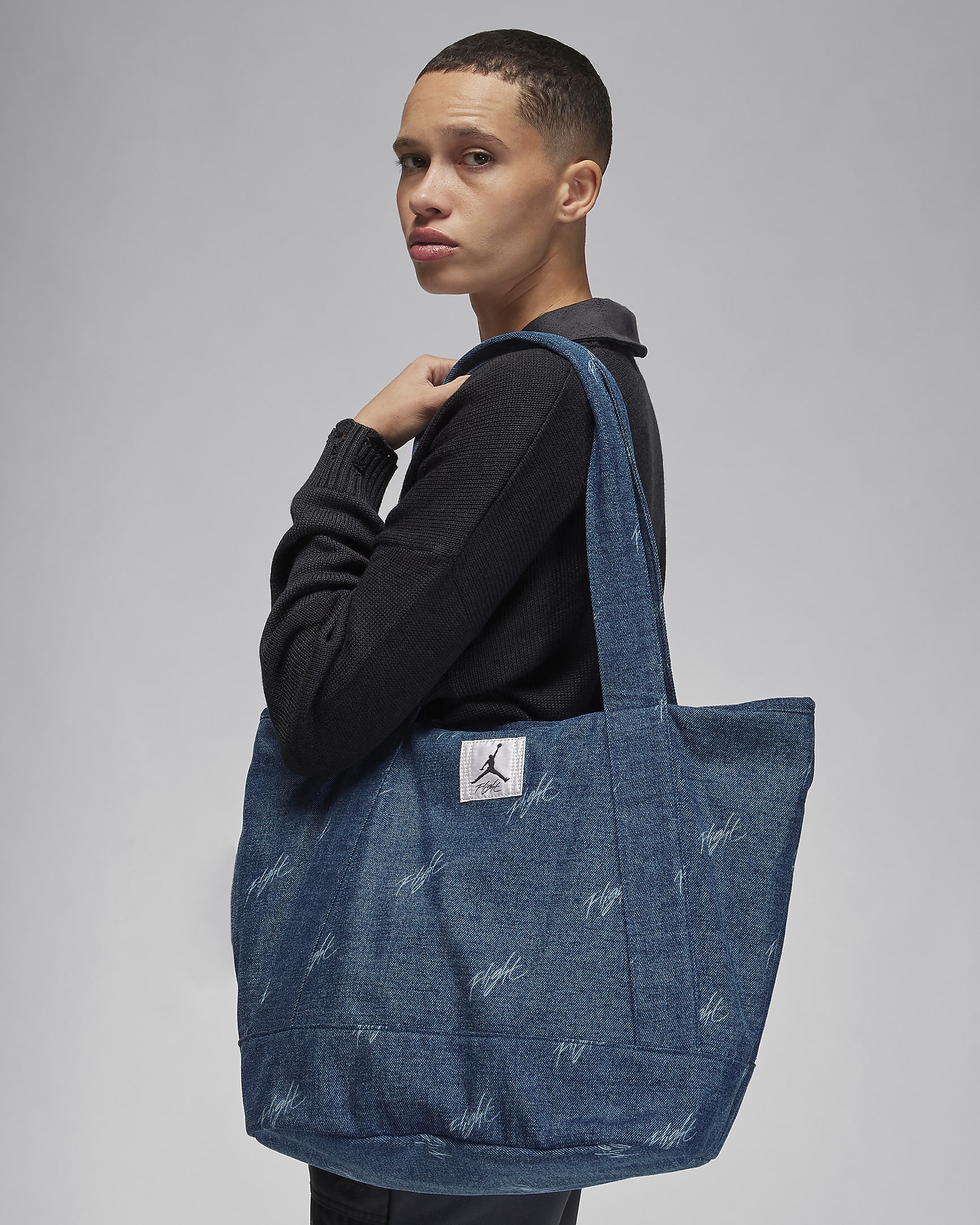 Jordan Flight Denim Tote Bag (38L) - Denim