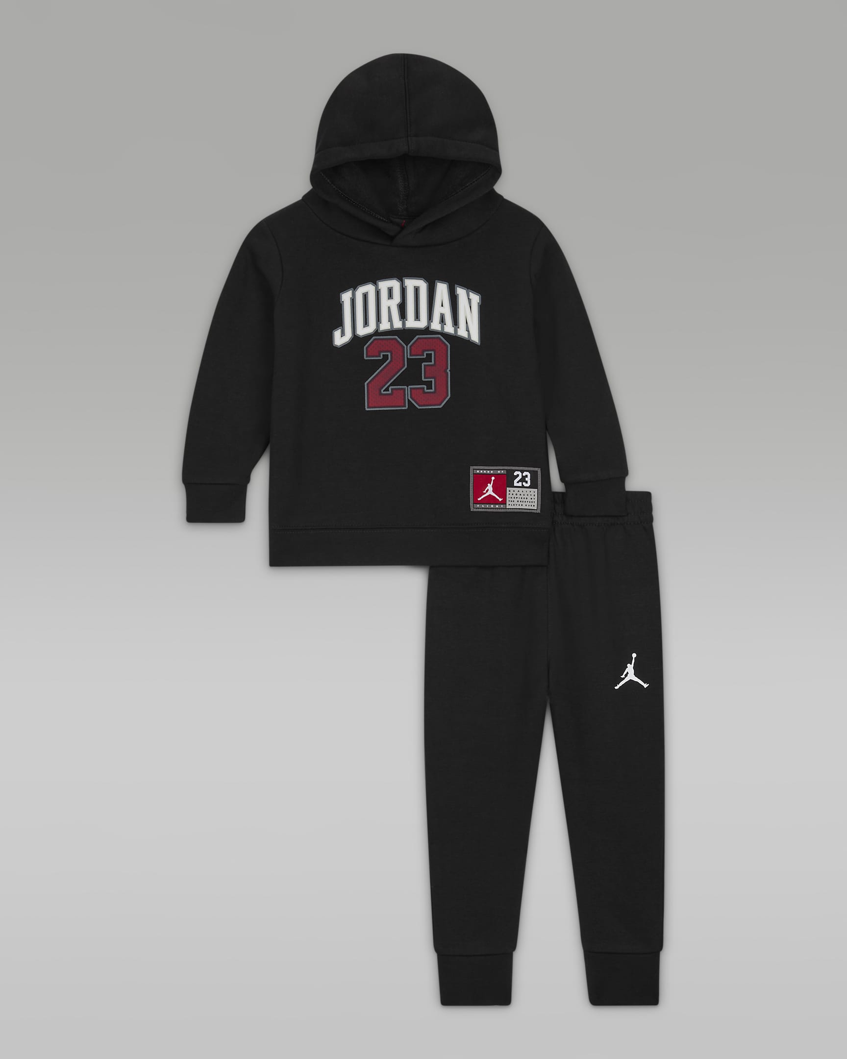 Jordan Jersey Pack tweedelige set met trui voor baby's (12-24 maanden) - Zwart