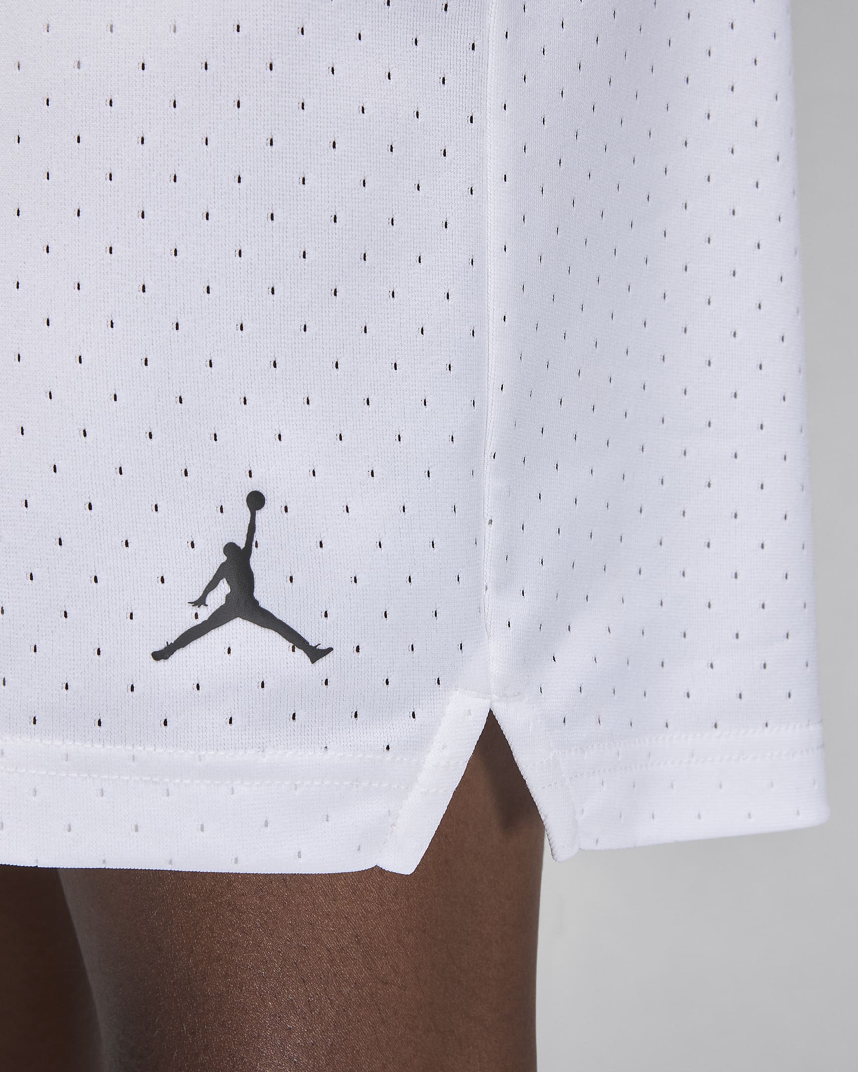 Jordan Sport Dri-FIT hálós férfi rövidnadrág - Fehér/Fekete