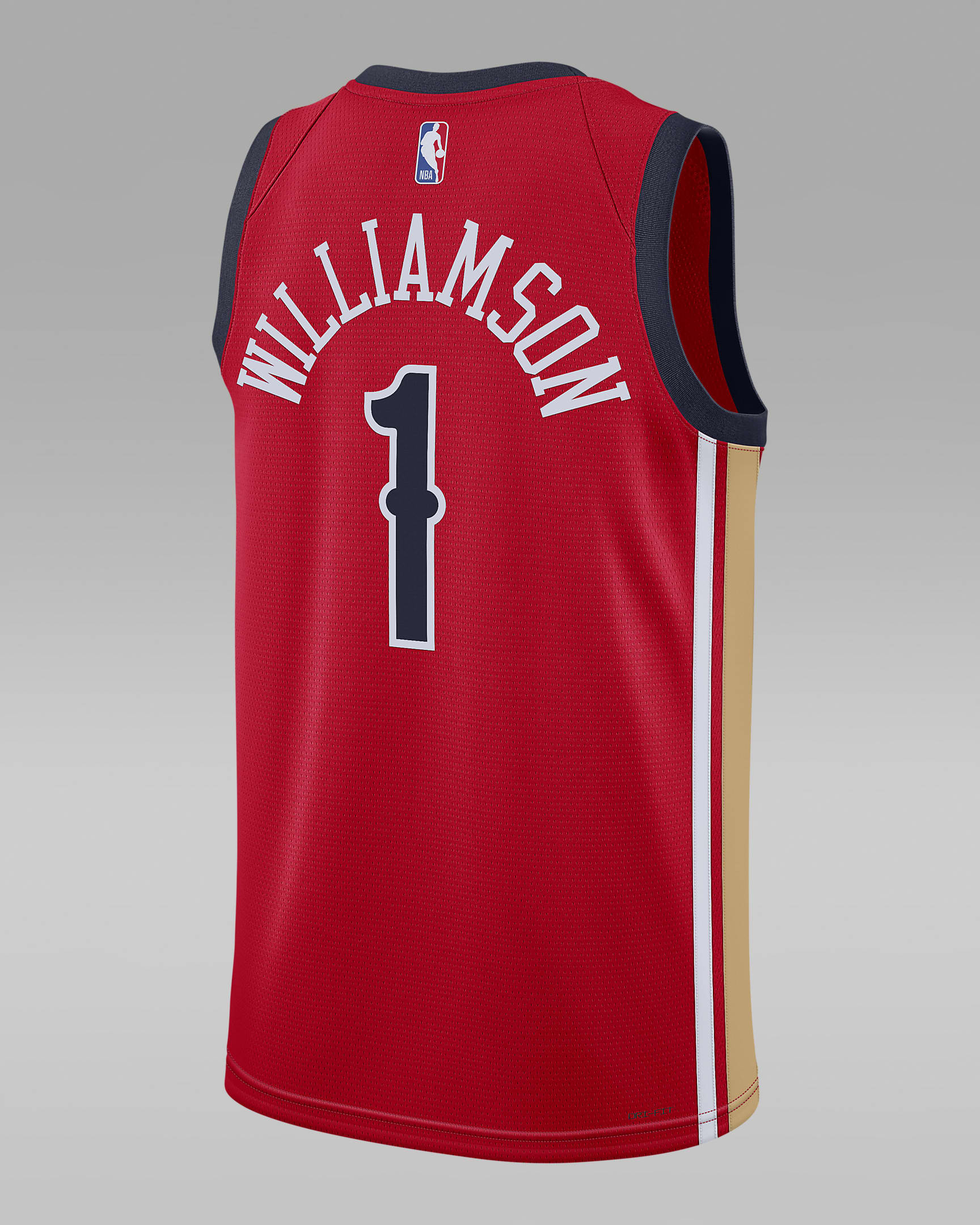 Koszulka Jordan Dri-FIT NBA Swingman Zion Williamson New Orleans Pelicans 2023/24 Statement Edition - University Red