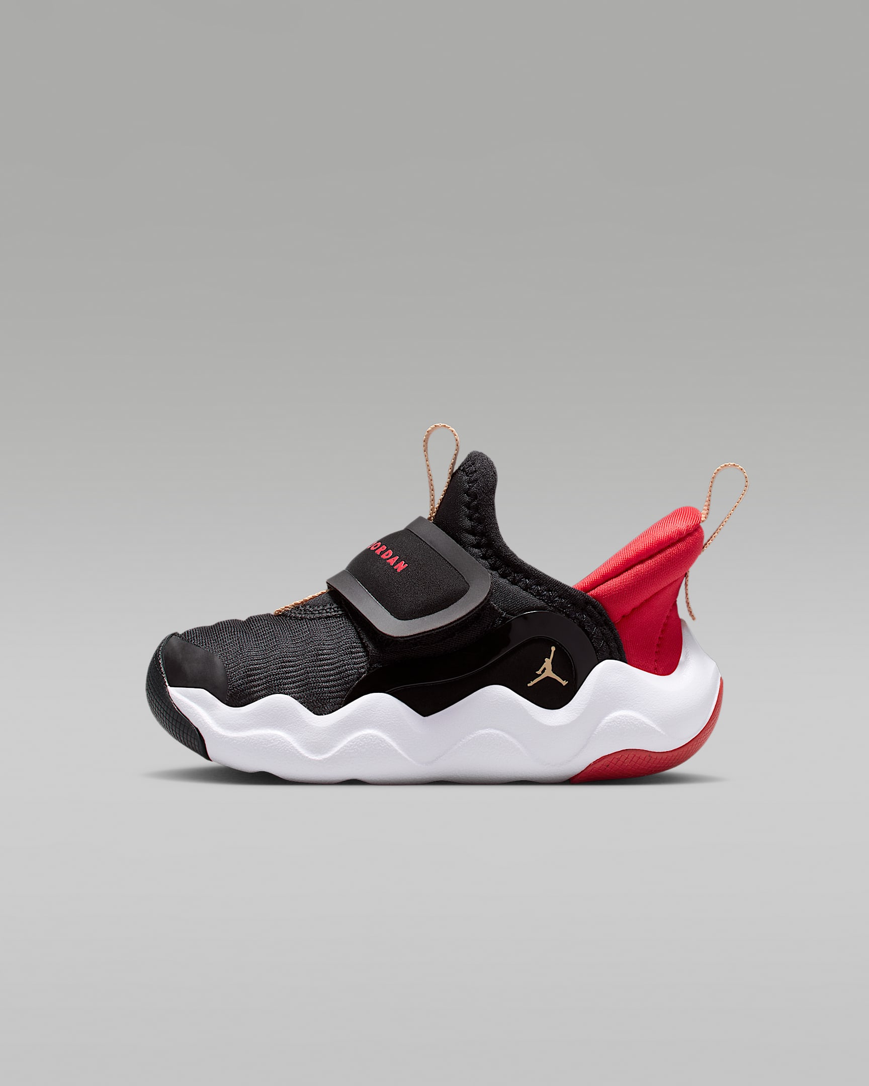 Jordan 23/7.2 EasyOn Baby/Toddler Shoes - Black/Fire Red/White/Sesame