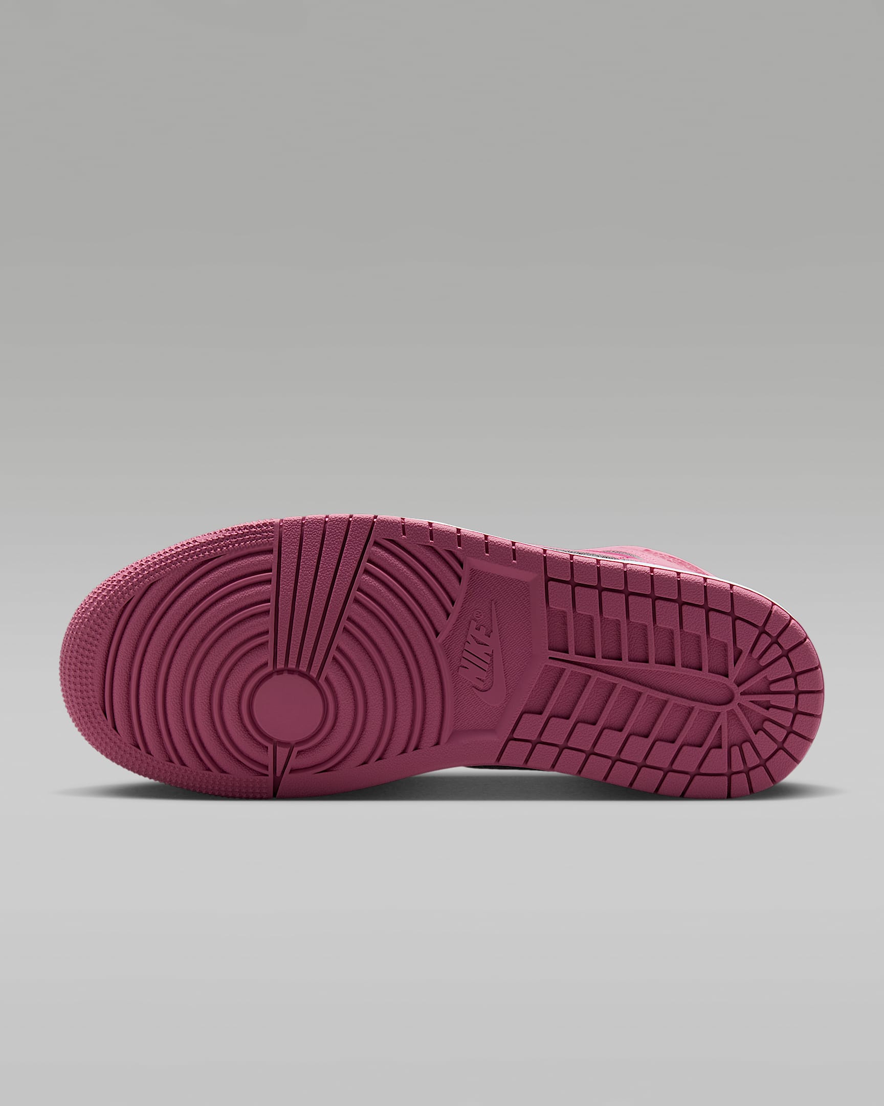 Air Jordan 1 Mid Women's Shoes - Desert Berry/White/Sweet Beet