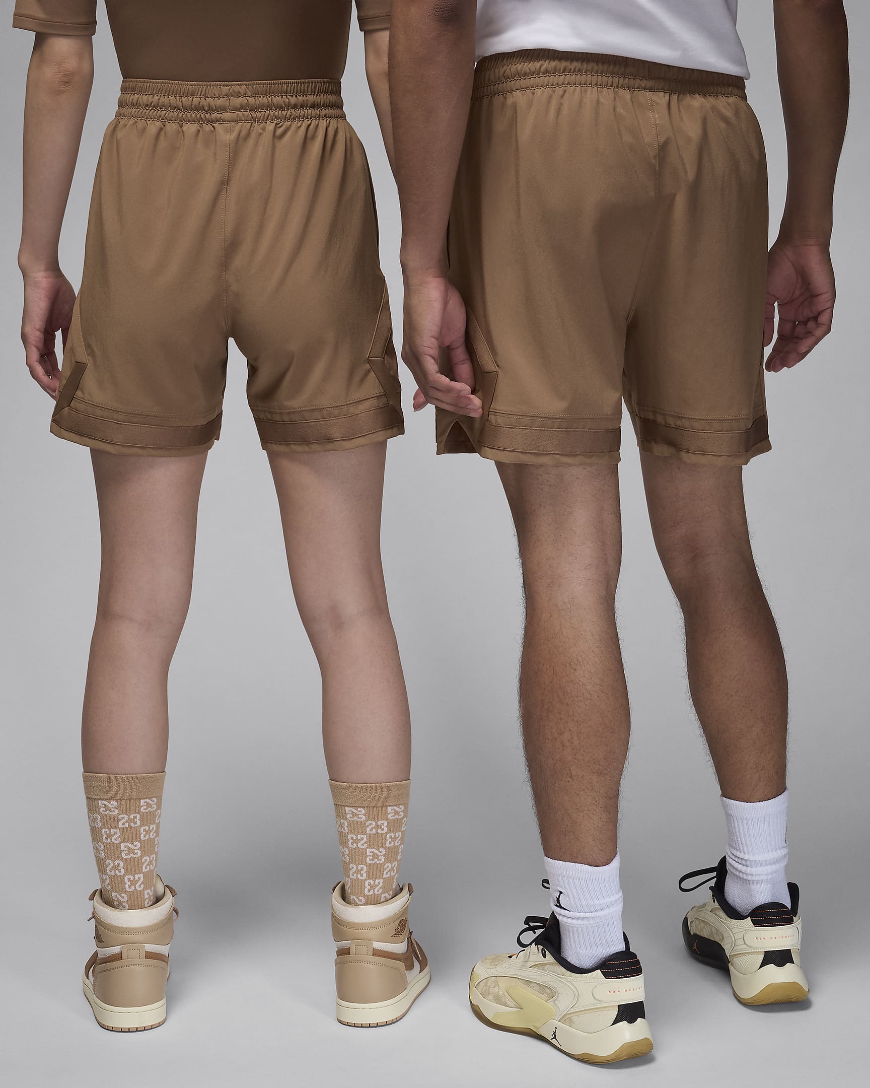 Jordan Sport Men's Dri-FIT Woven Diamond Shorts - Archaeo Brown/Archaeo Brown/Archaeo Brown