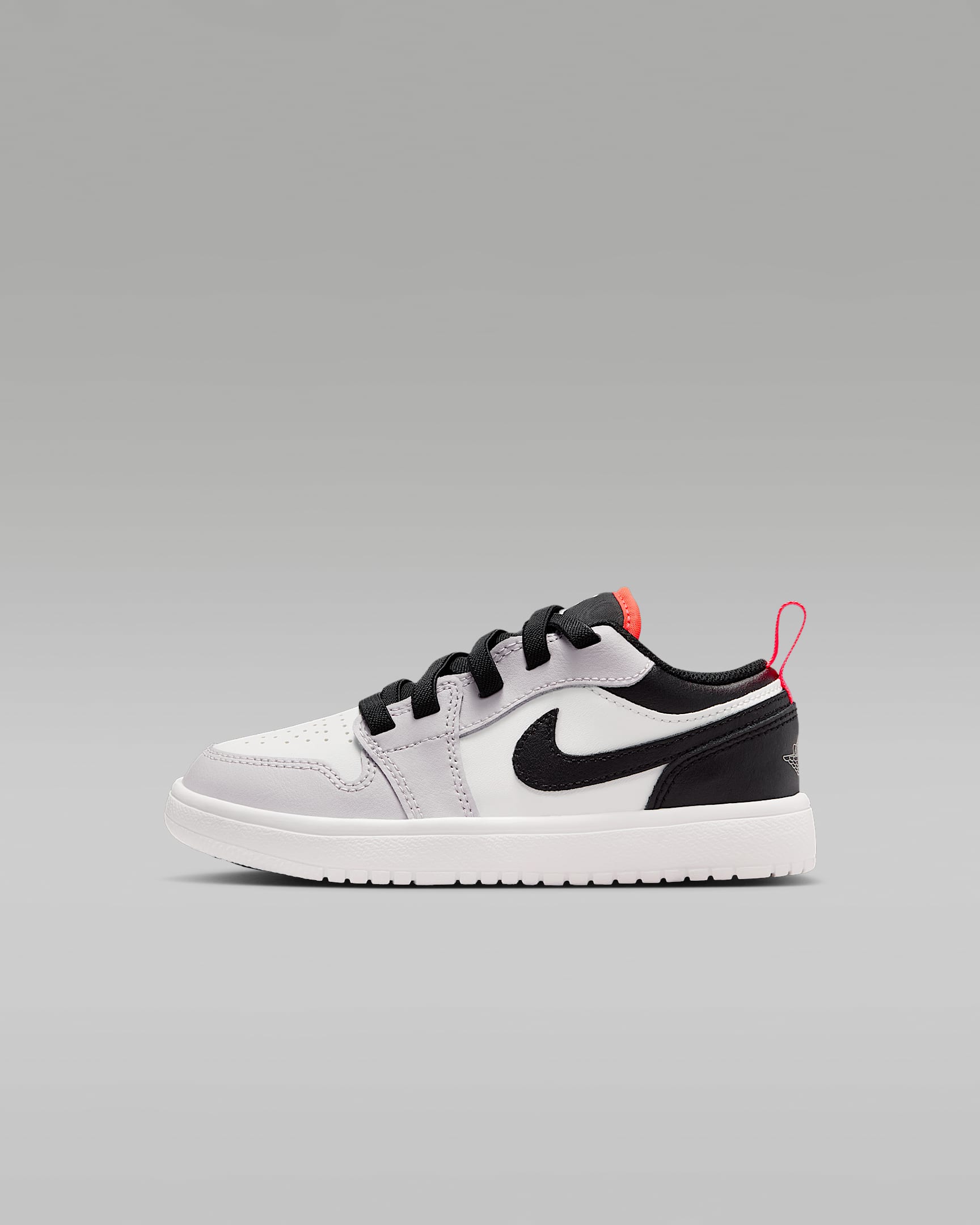 Jordan 1 低筒 Alt 小童鞋款 - 黑色/Summit White/Infrared 23/黑色