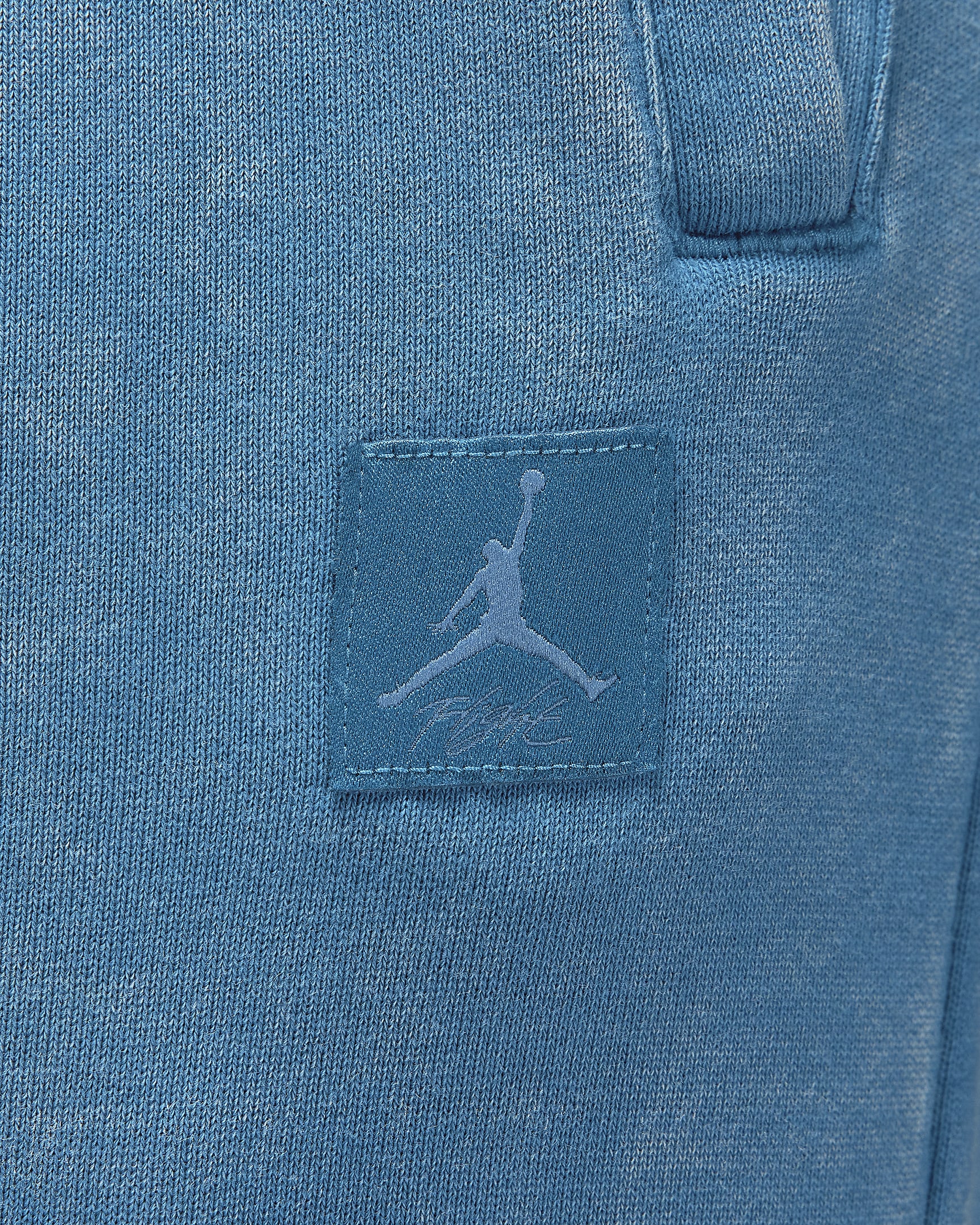Jordan Flight Fleece Women's Open-Hem Trousers - Industrial Blue