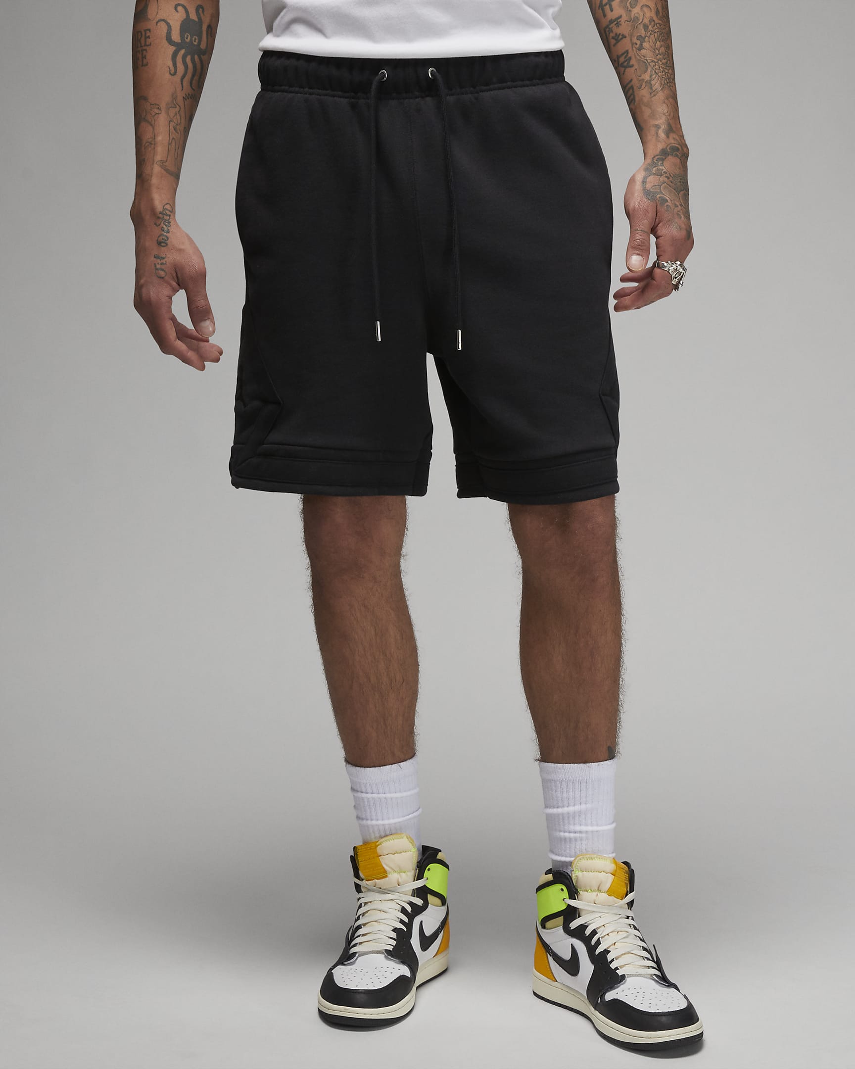 Shorts Jordan Flight Fleece – Uomo - Nero/Nero