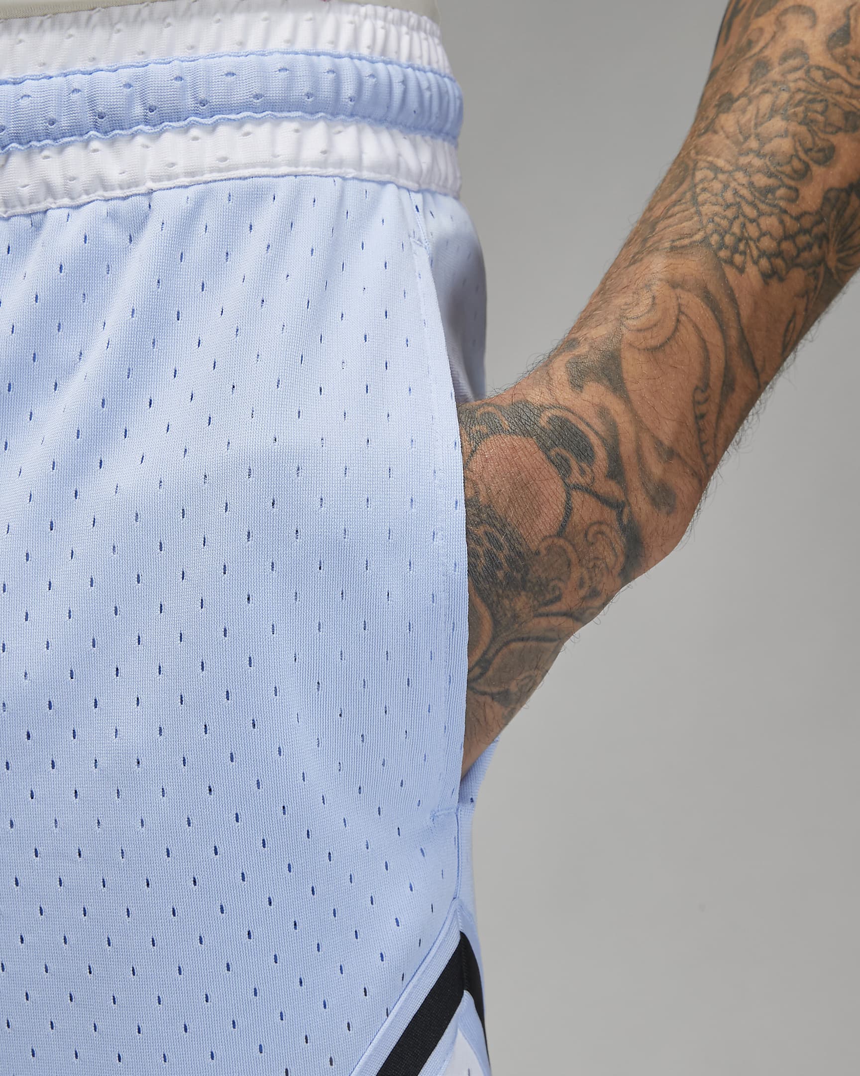 Jordan Dri-FIT Sport Diamond Shorts - Royal Tint/White/Black/Black