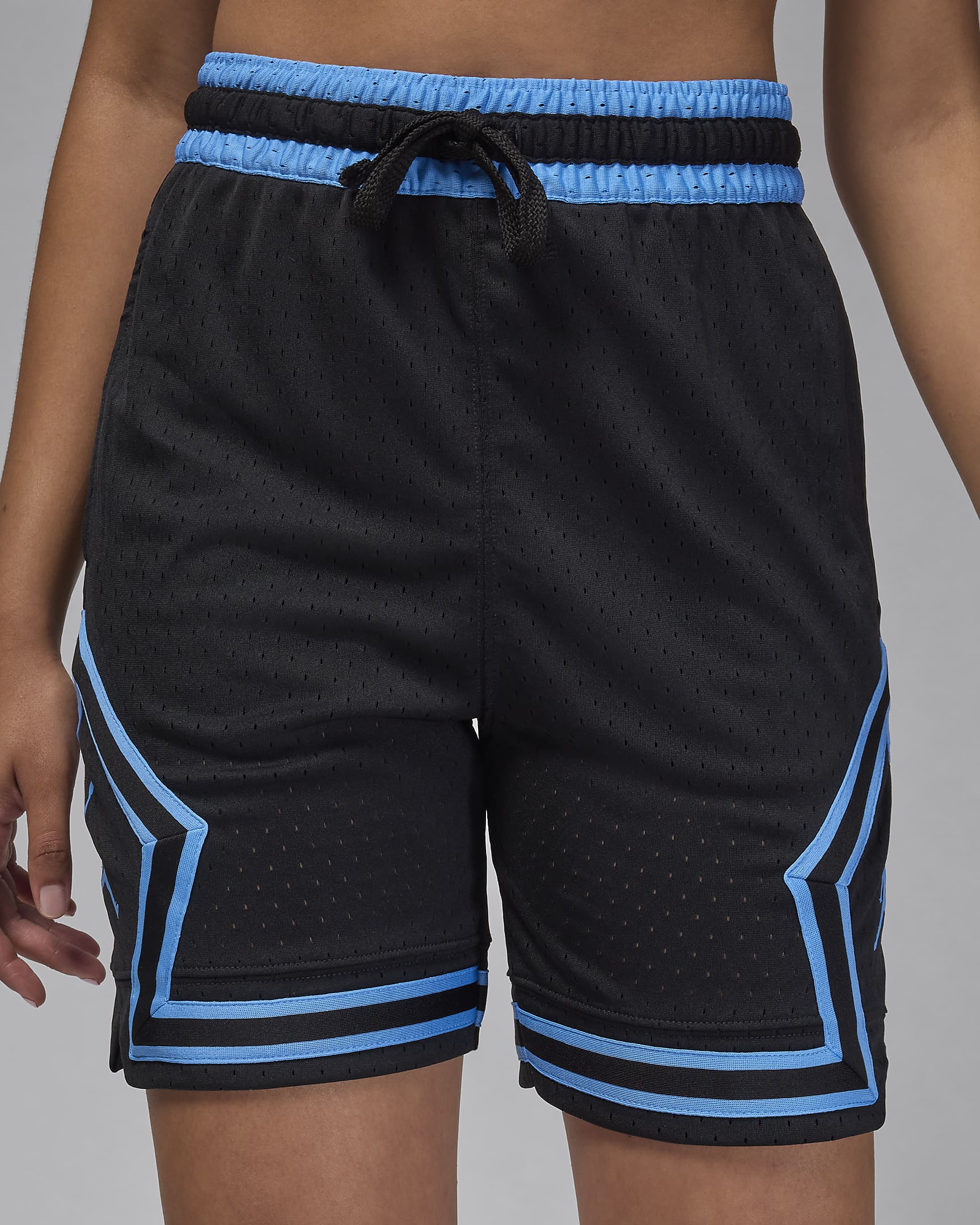 Jordan Dri-FIT Sport Diamond Shorts - Black/Legend Blue/Legend Blue