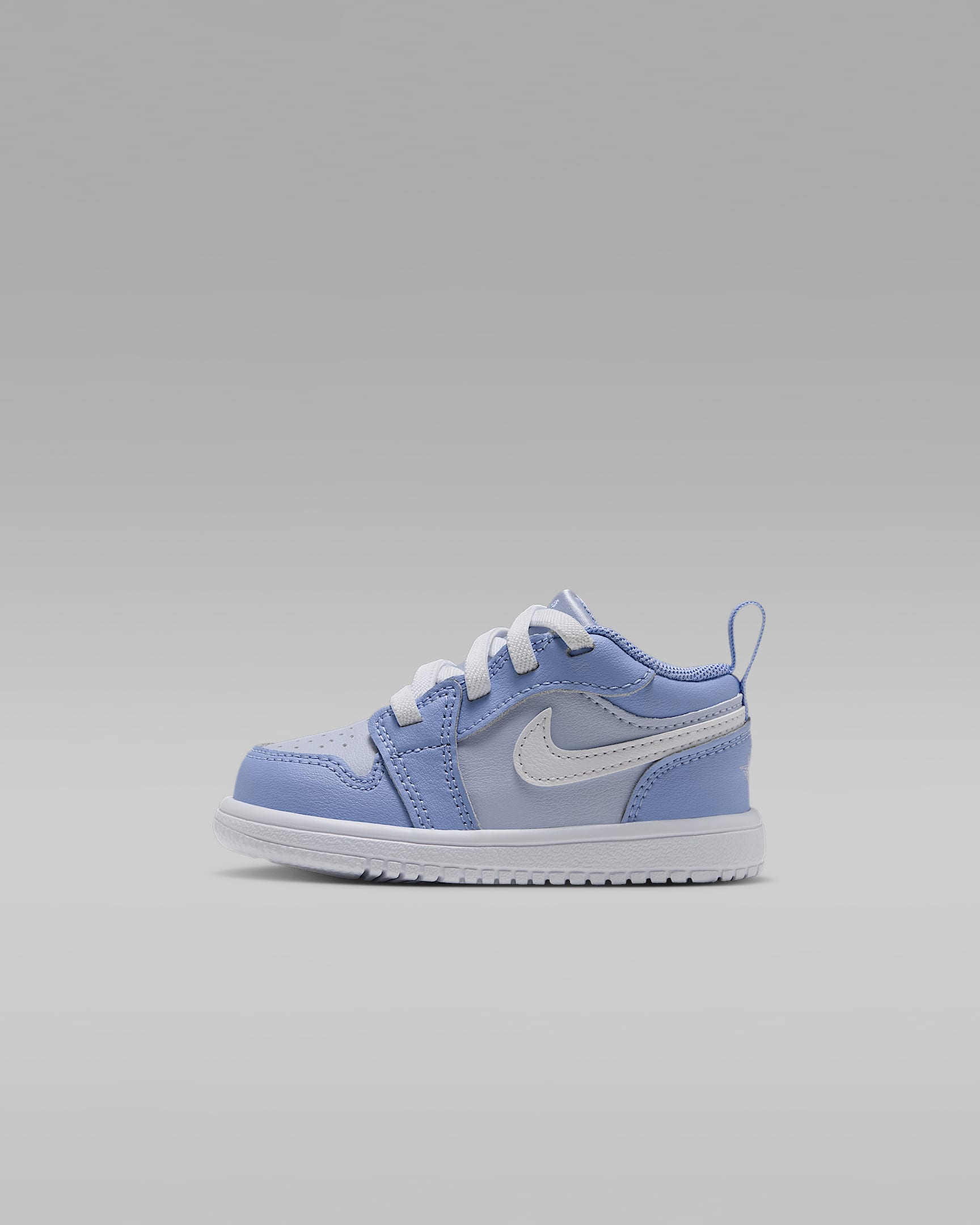 Chaussure Jordan 1 Low Alt pour bébé et tout-petit - Aluminum/Blanc/Hydrogen Blue