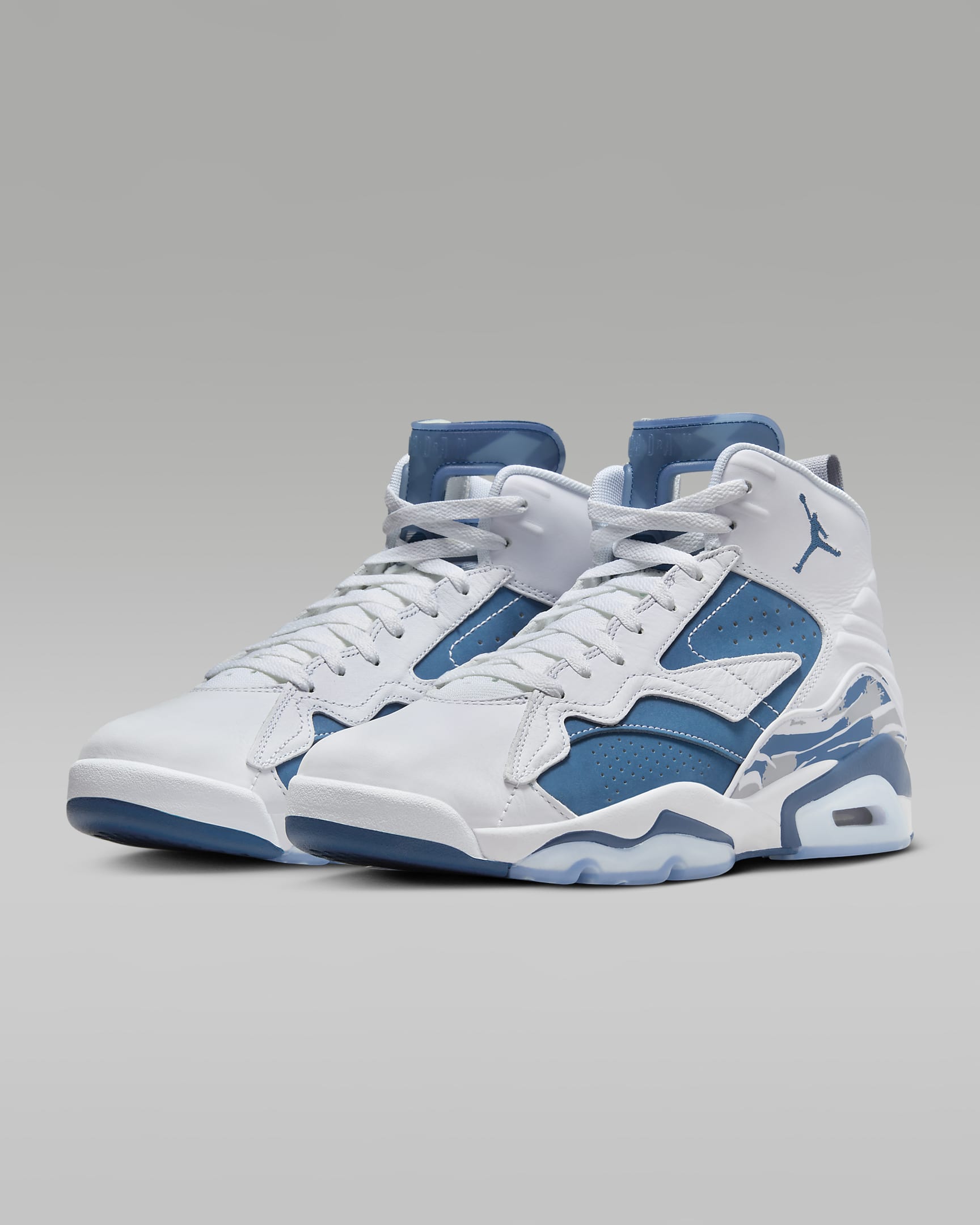 Jumpman MVP Men's Shoes - White/Neutral Grey/Industrial Blue