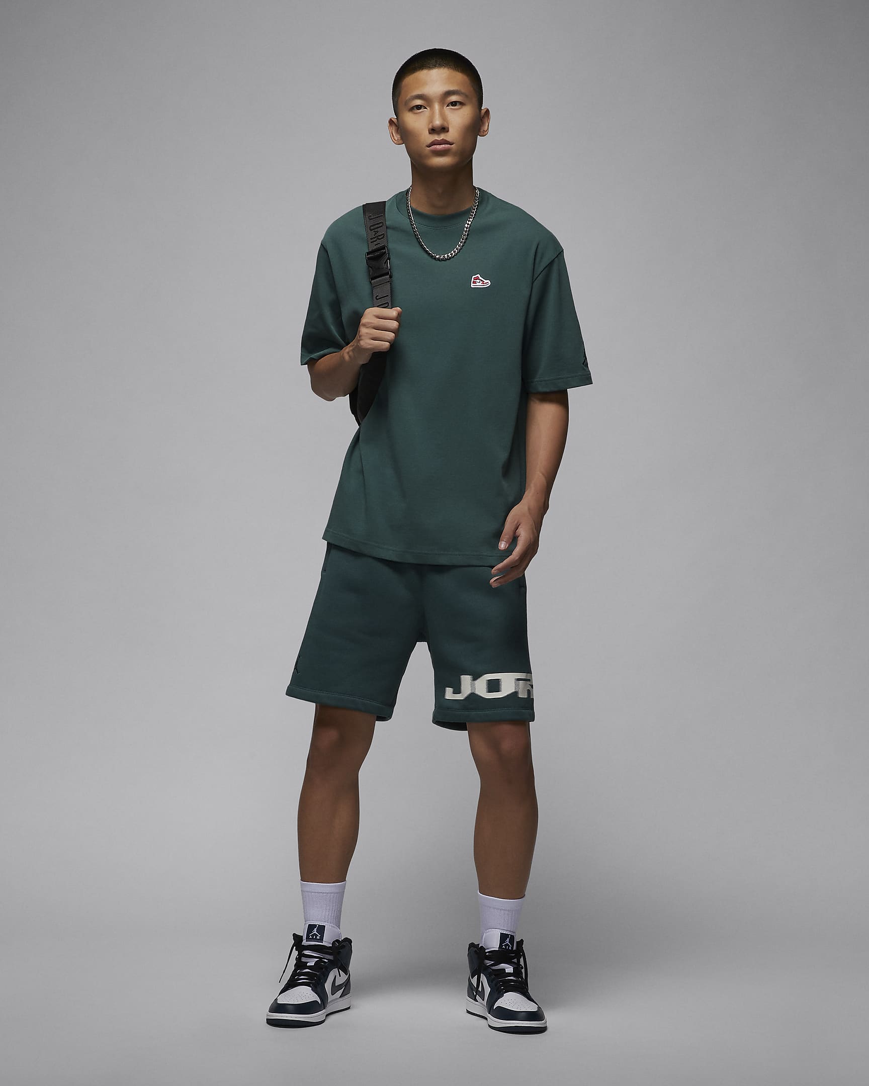 Jordan Brand Men's T-Shirt - Oxidised Green