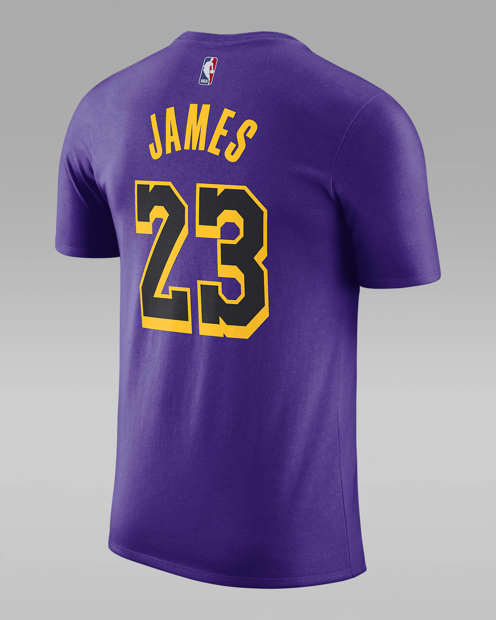 Los Angeles Lakers Statement Edition Men's Jordan NBA T-Shirt - Field Purple