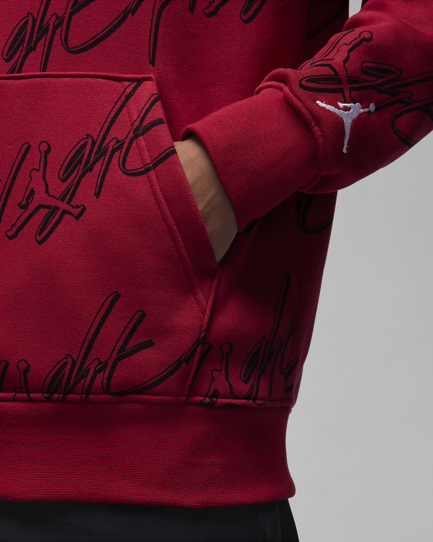 Jordan Essentials Men's Fleece Pullover Hoodie. Nike HU