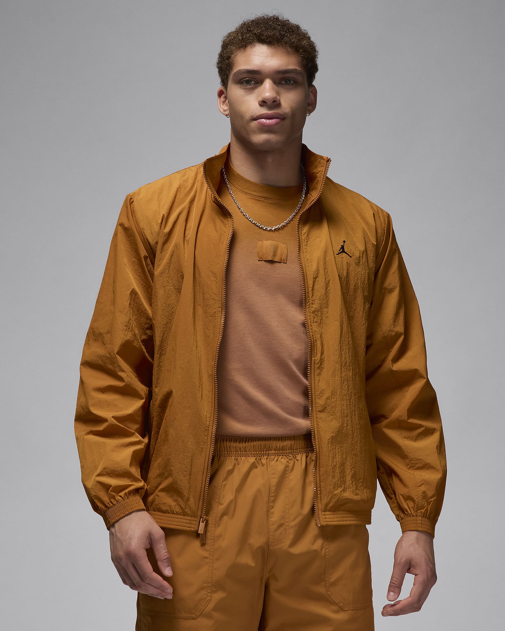 Jordan Essentials Men's Jacket - Desert Bronze/Desert Bronze/Black