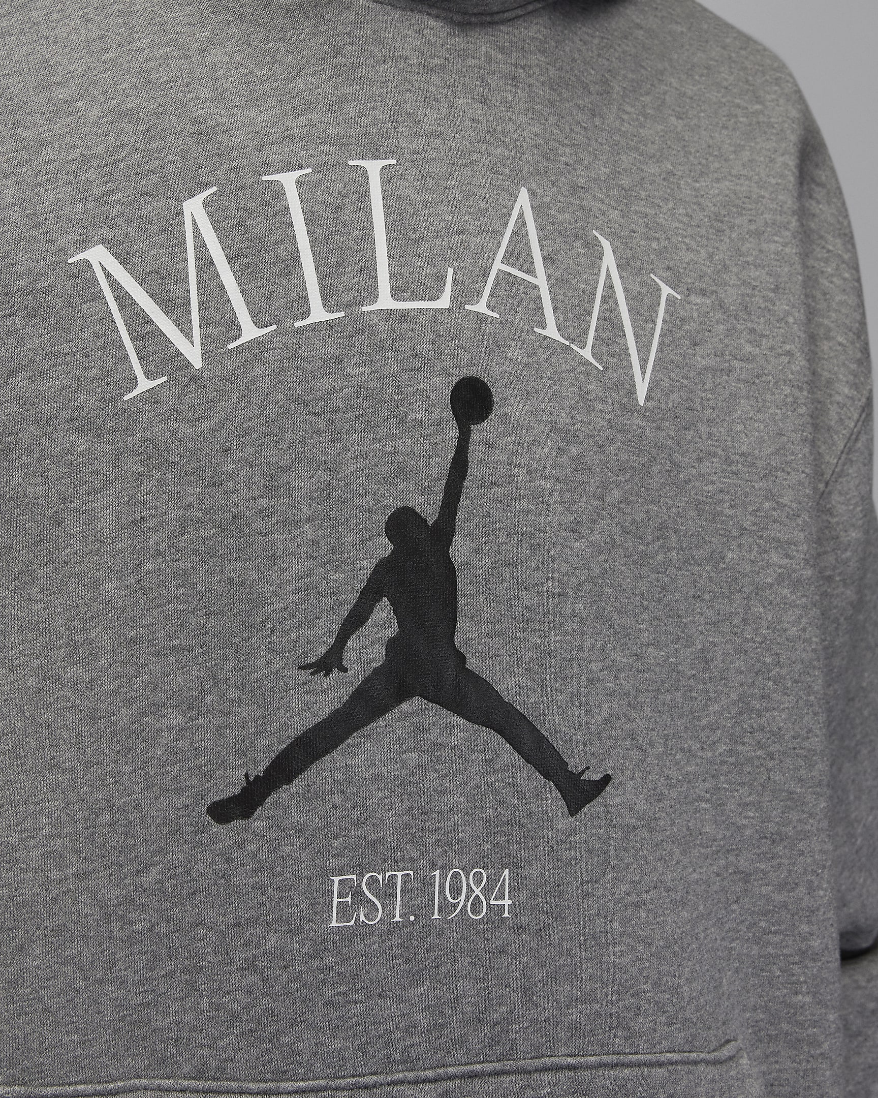 Sweat à capuche Jordan Milan pour homme - Carbon Heather