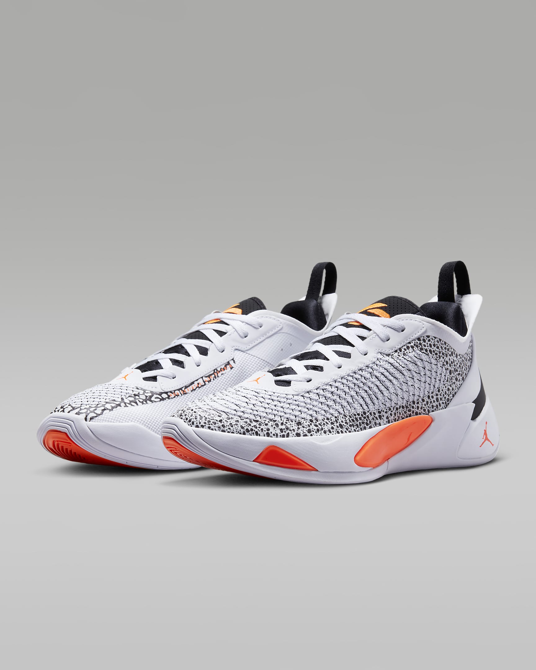 Luka 1 PF Men's Basketball Shoes - White/Black/Total Orange