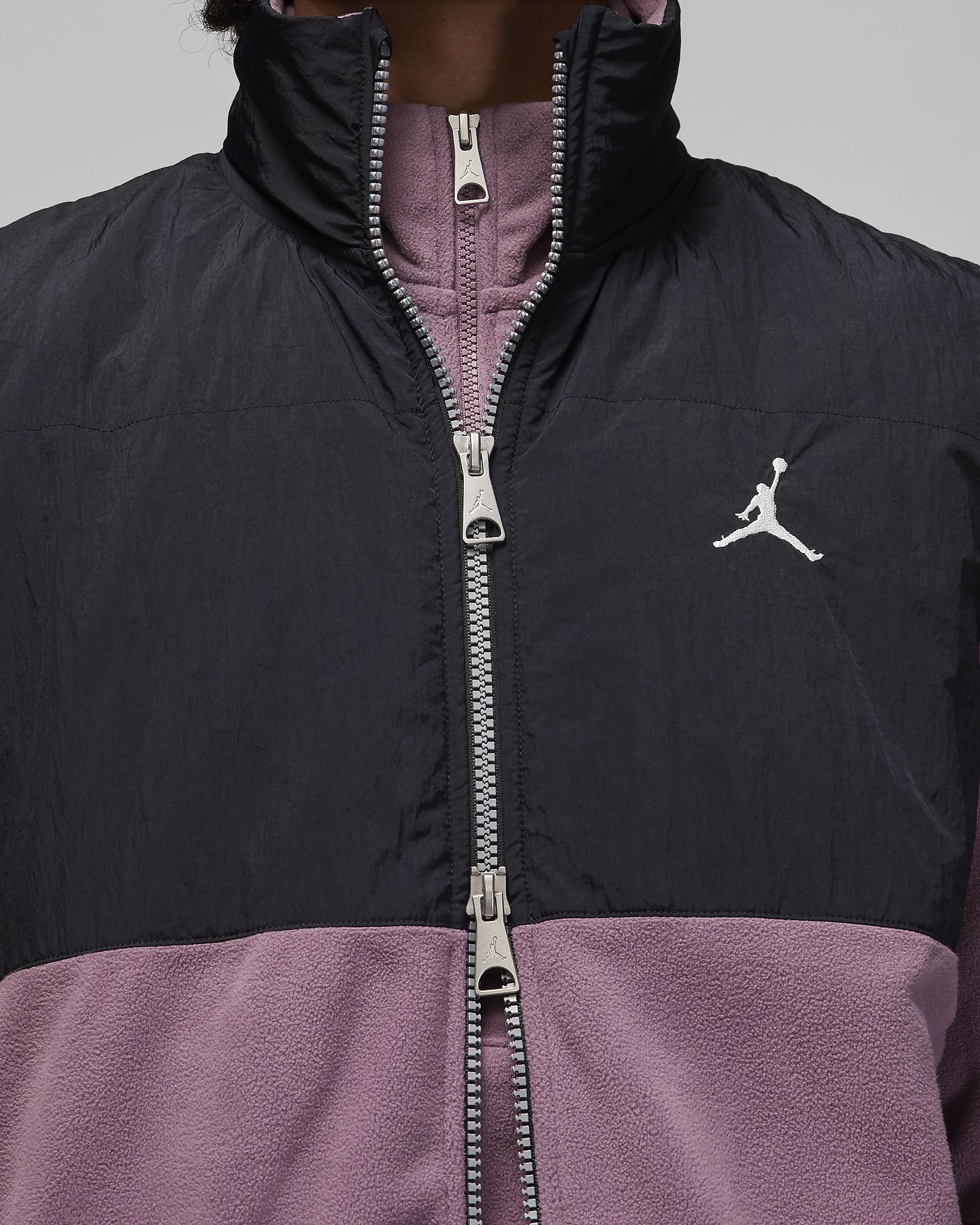 Jordan Essentials Men's Winter Gilet - Black/Sky J Mauve/Sail