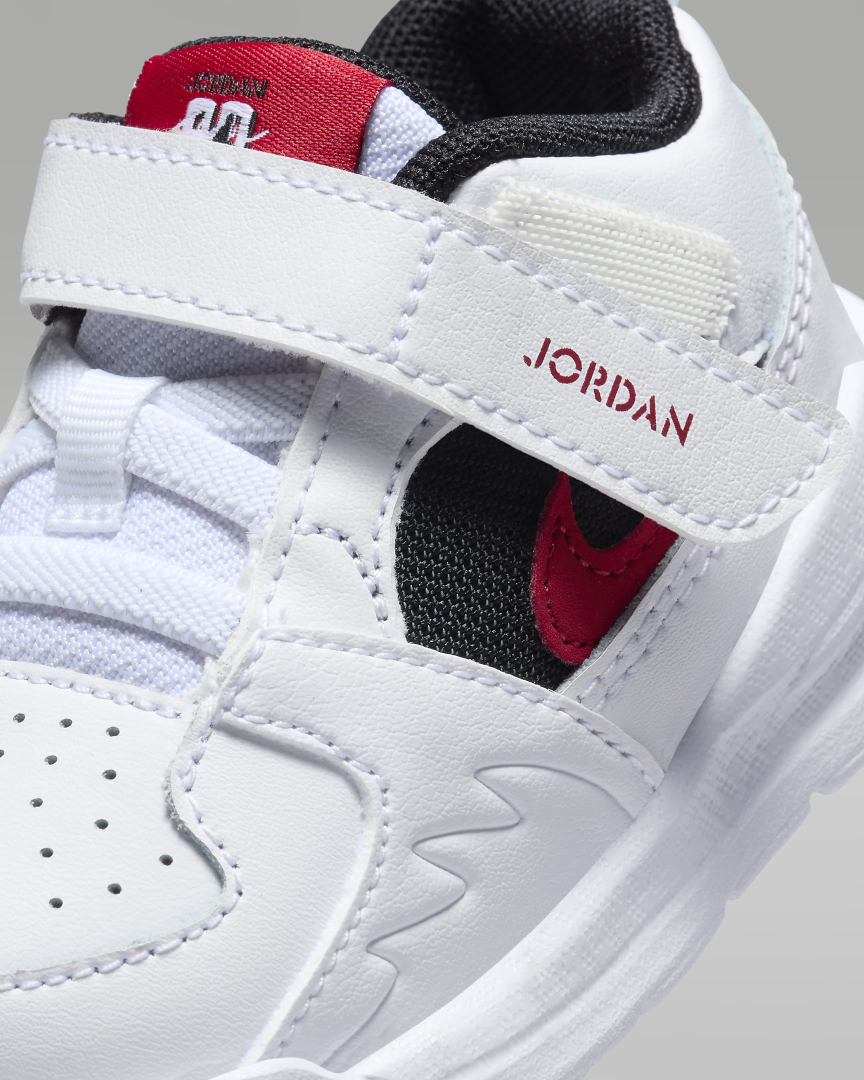 Jordan Stadium 90 Baby/Toddler Shoes - White/Black/Gym Red