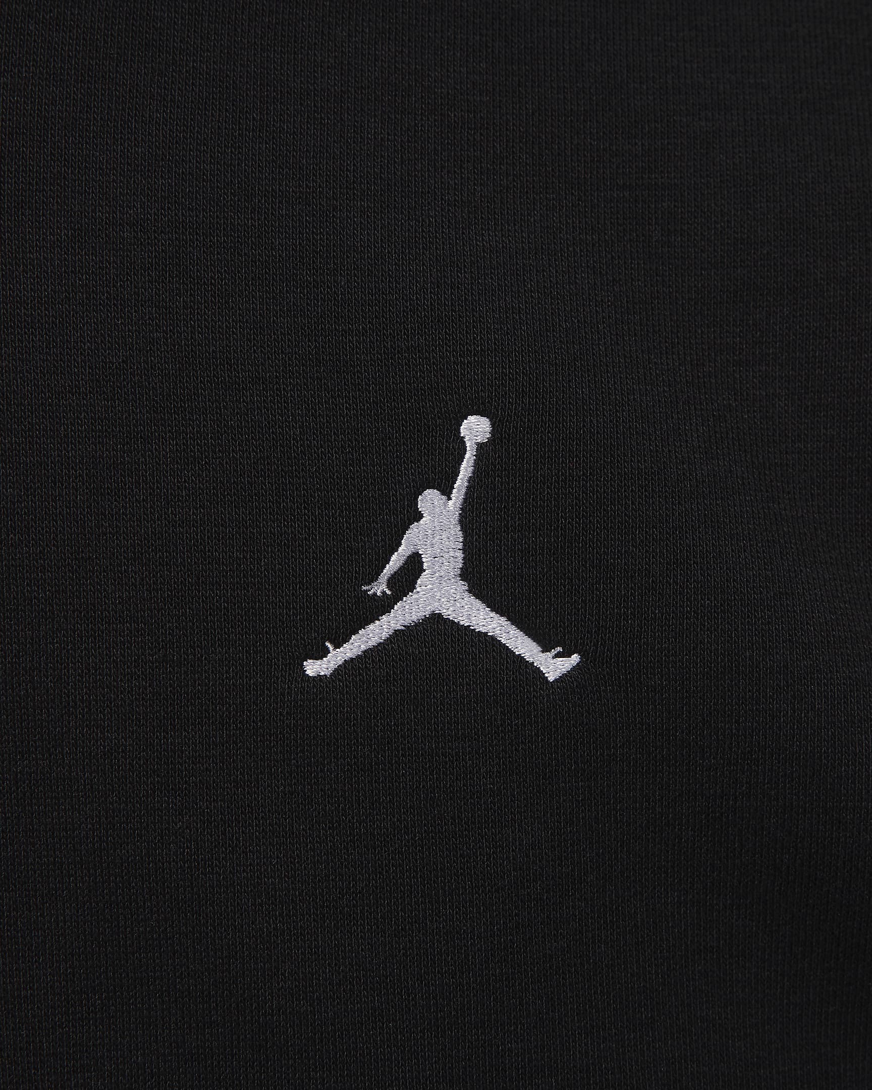 Sweat à capuche et zip Jordan Brooklyn Fleece pour homme - Noir/Blanc