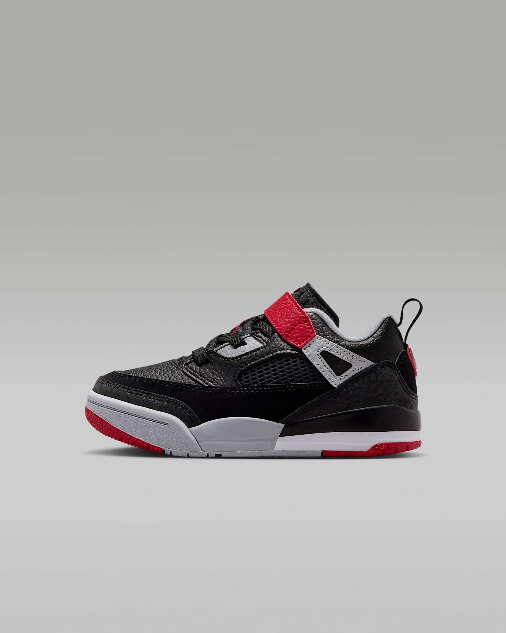 Chaussure Jordan Spizike Low pour enfant - Noir/Wolf Grey/Blanc/Gym Red