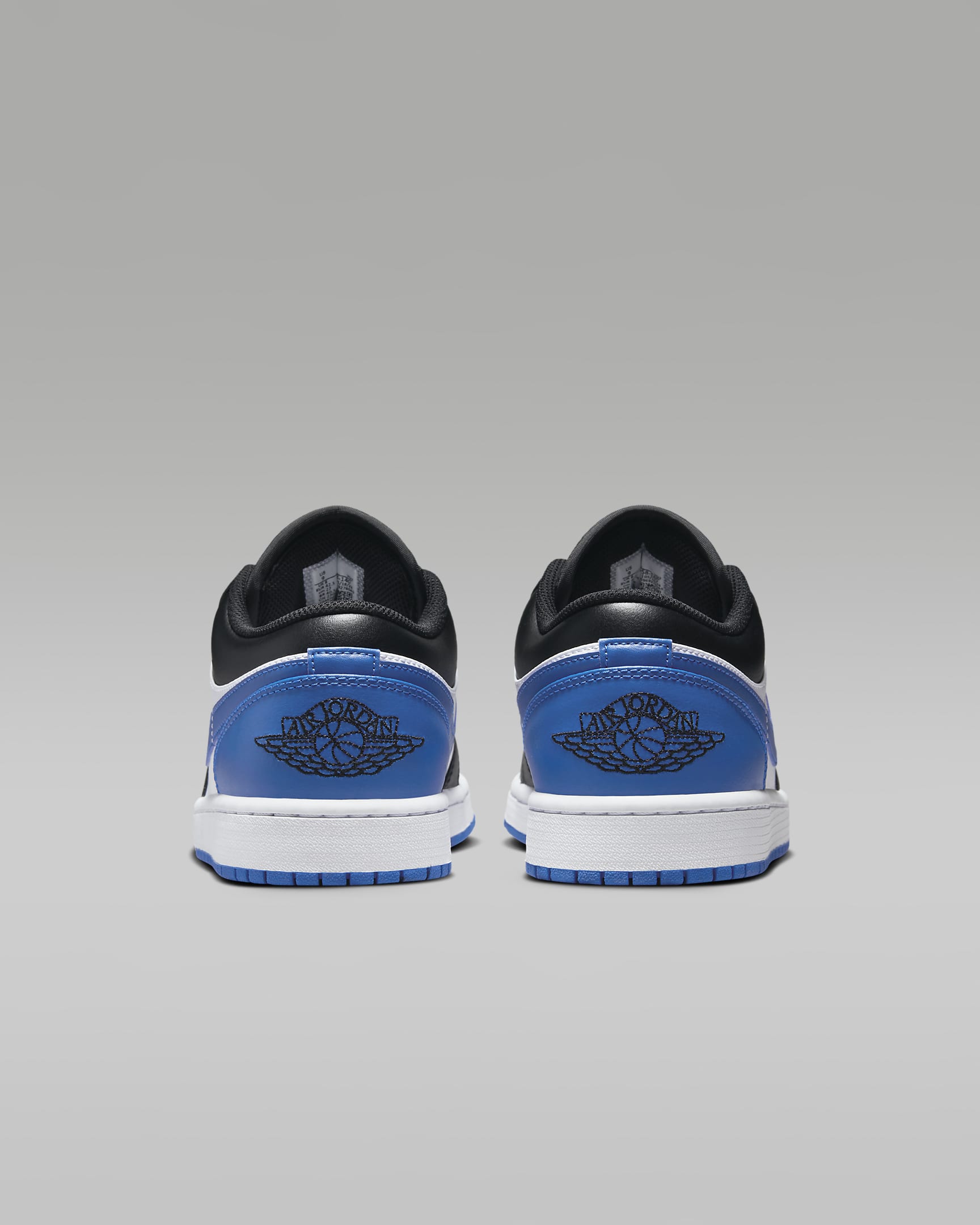 Air Jordan 1 Low Men's Shoes - White/Black/White/Royal Blue