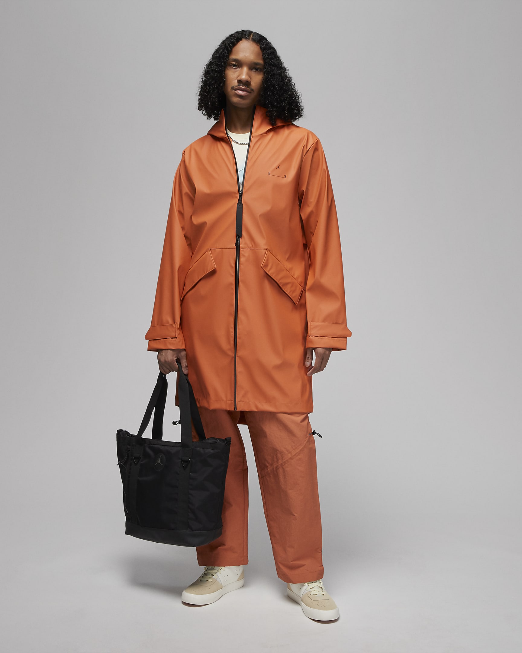 Jordan 23 Engineered Men's Trench Jacket - Rust Oxide