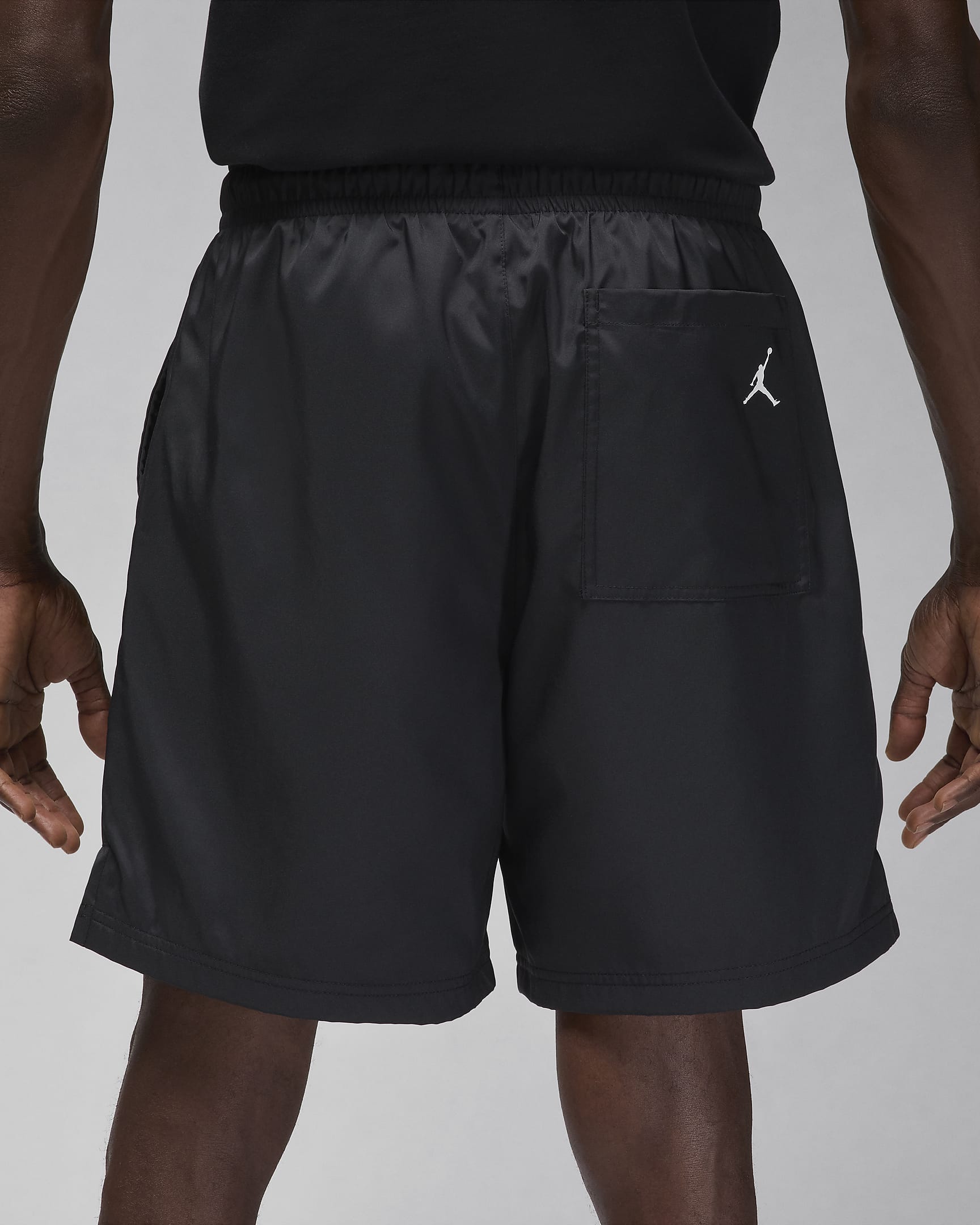 Jordan Essentials badeshorts til herre - Svart/Hvit