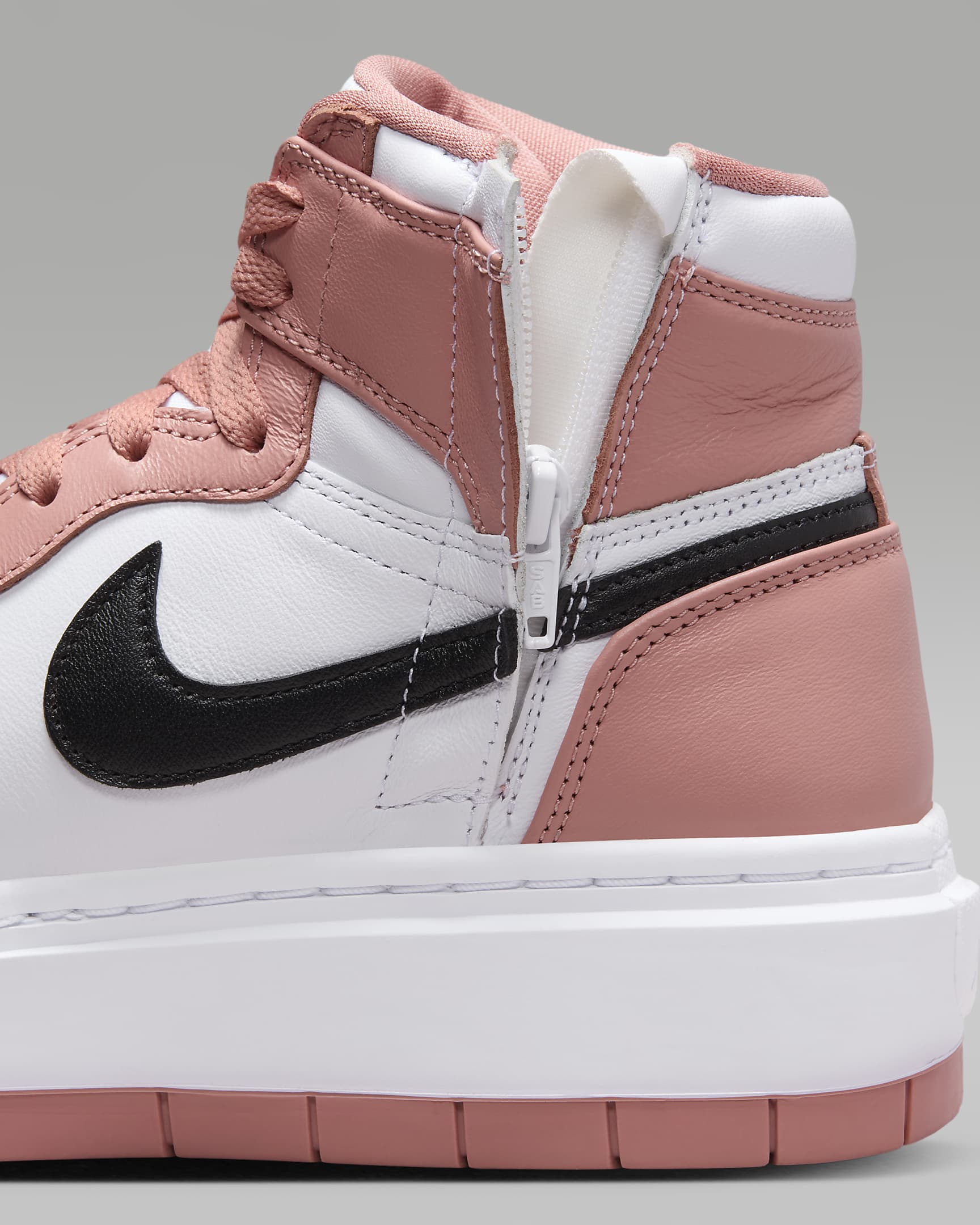 Air Jordan 1 Elevate High Women's Shoes - Red Stardust/White/Black