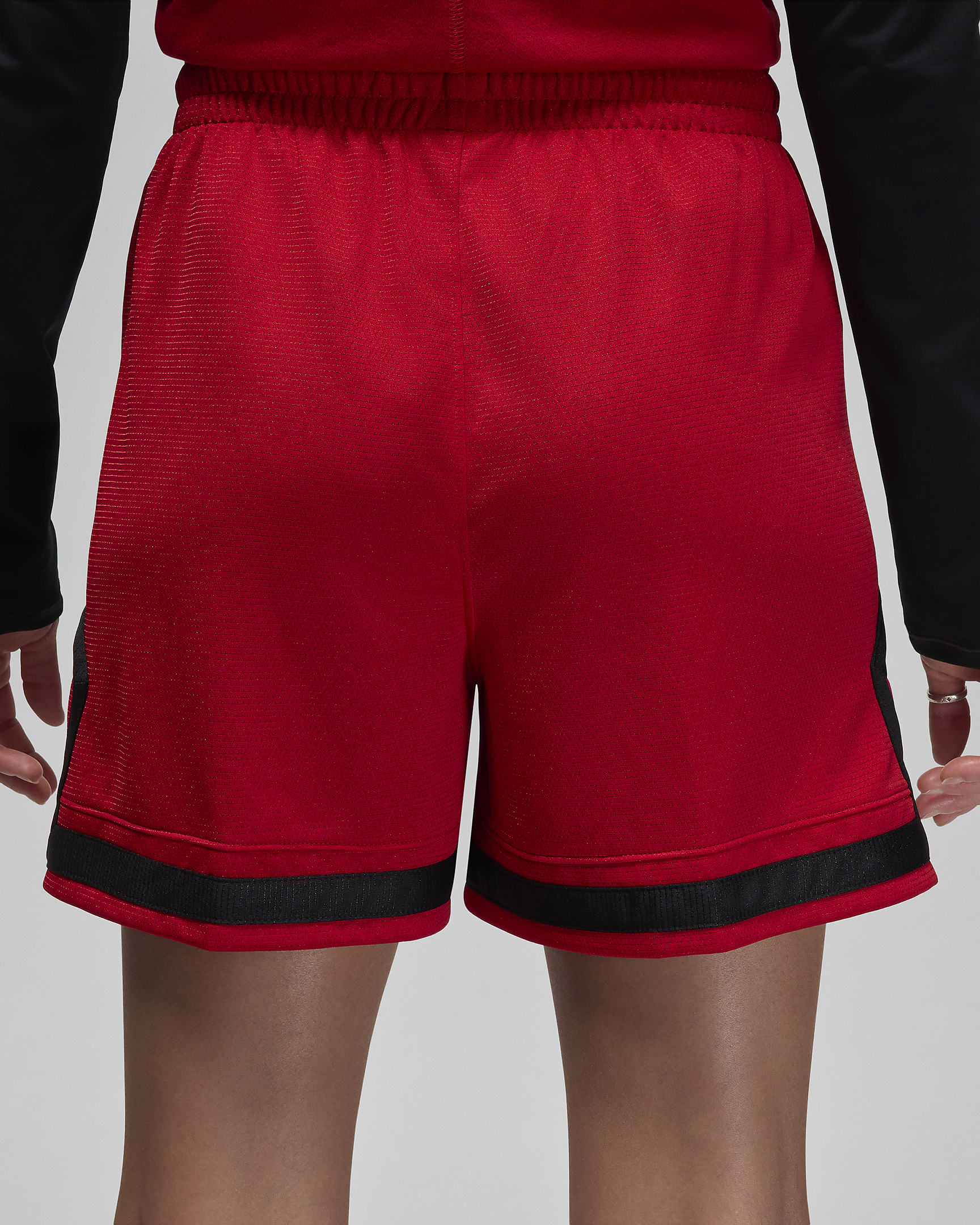 Jordan Sport Women's 10cm (approx.) Diamond Shorts - Gym Red/Gym Red/Black/Black