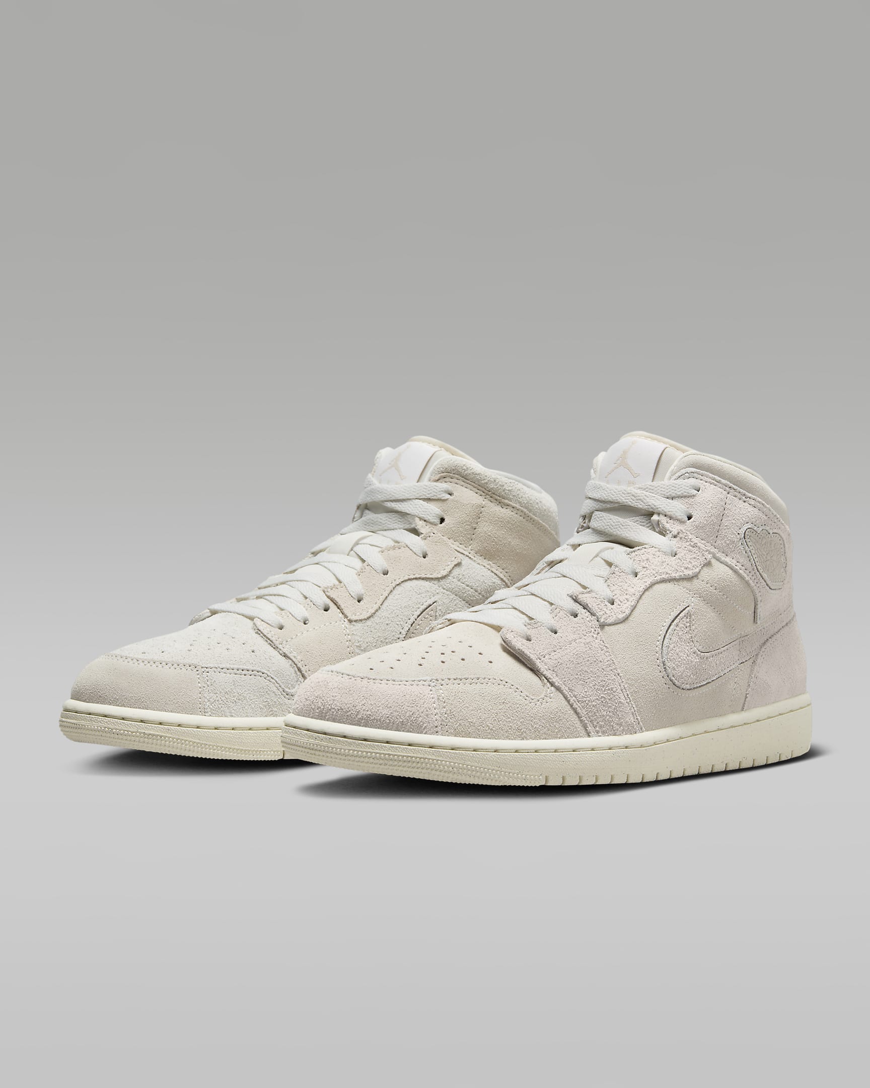 Air Jordan 1 Mid SE Craft Men's Shoes - Pale Ivory/Legend Light Brown/Sail