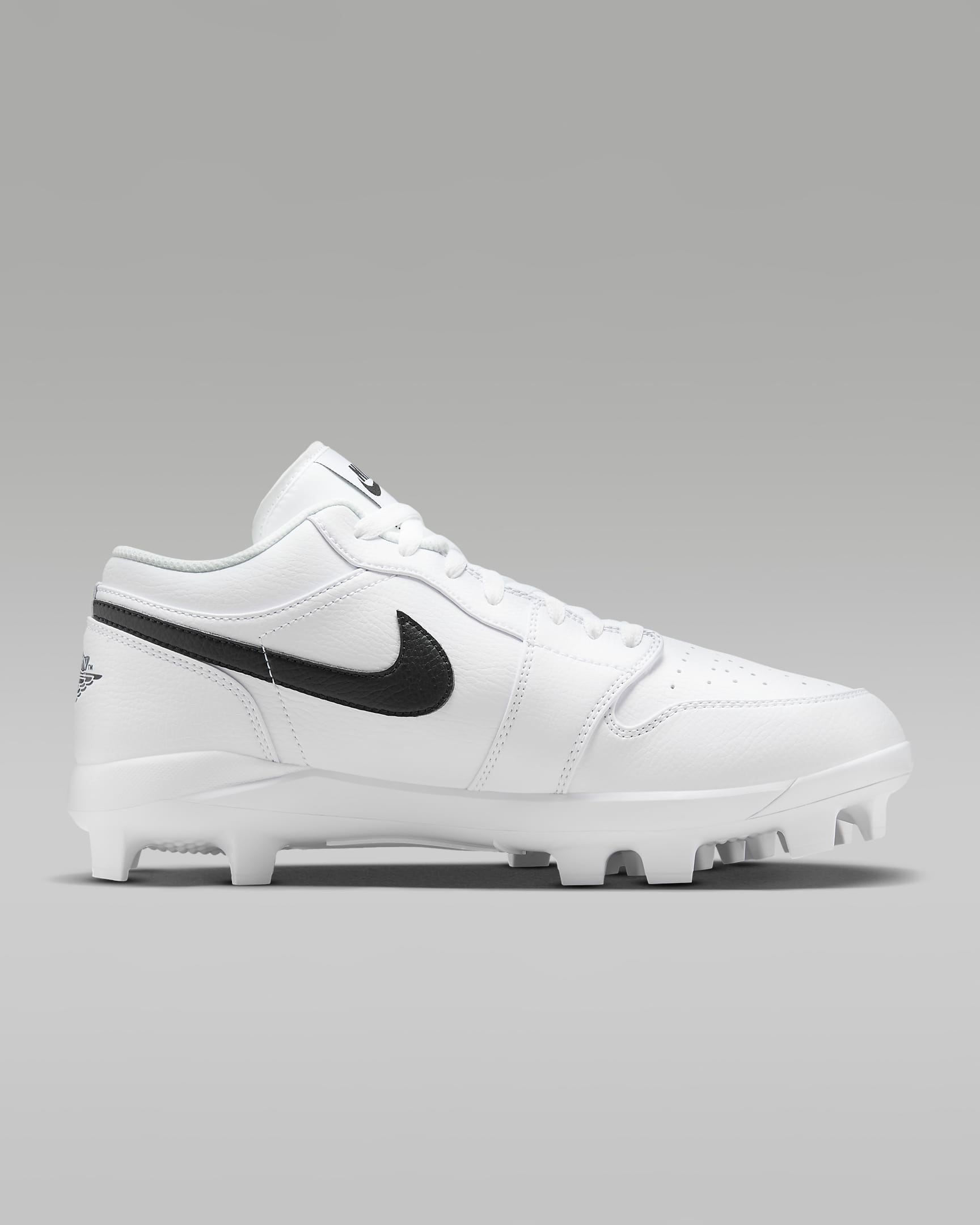 Jordan 1 Retro MCS Low Men's Baseball Cleats - White/Black