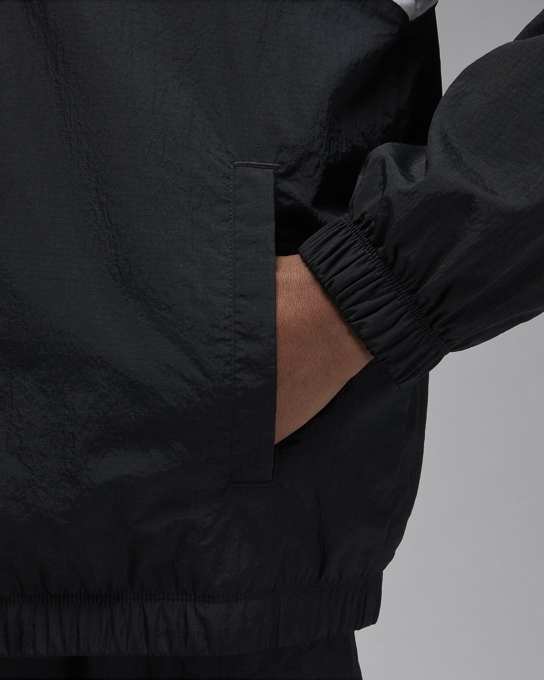 Jordan Essentials Men's Jacket - Black/Black/White/White