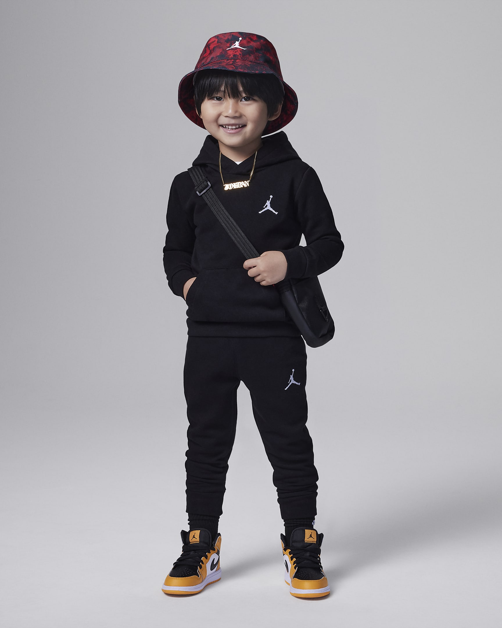 Jordan MJ Essentials Fleece Pullover Set Toddler 2-Piece Hoodie Set ...