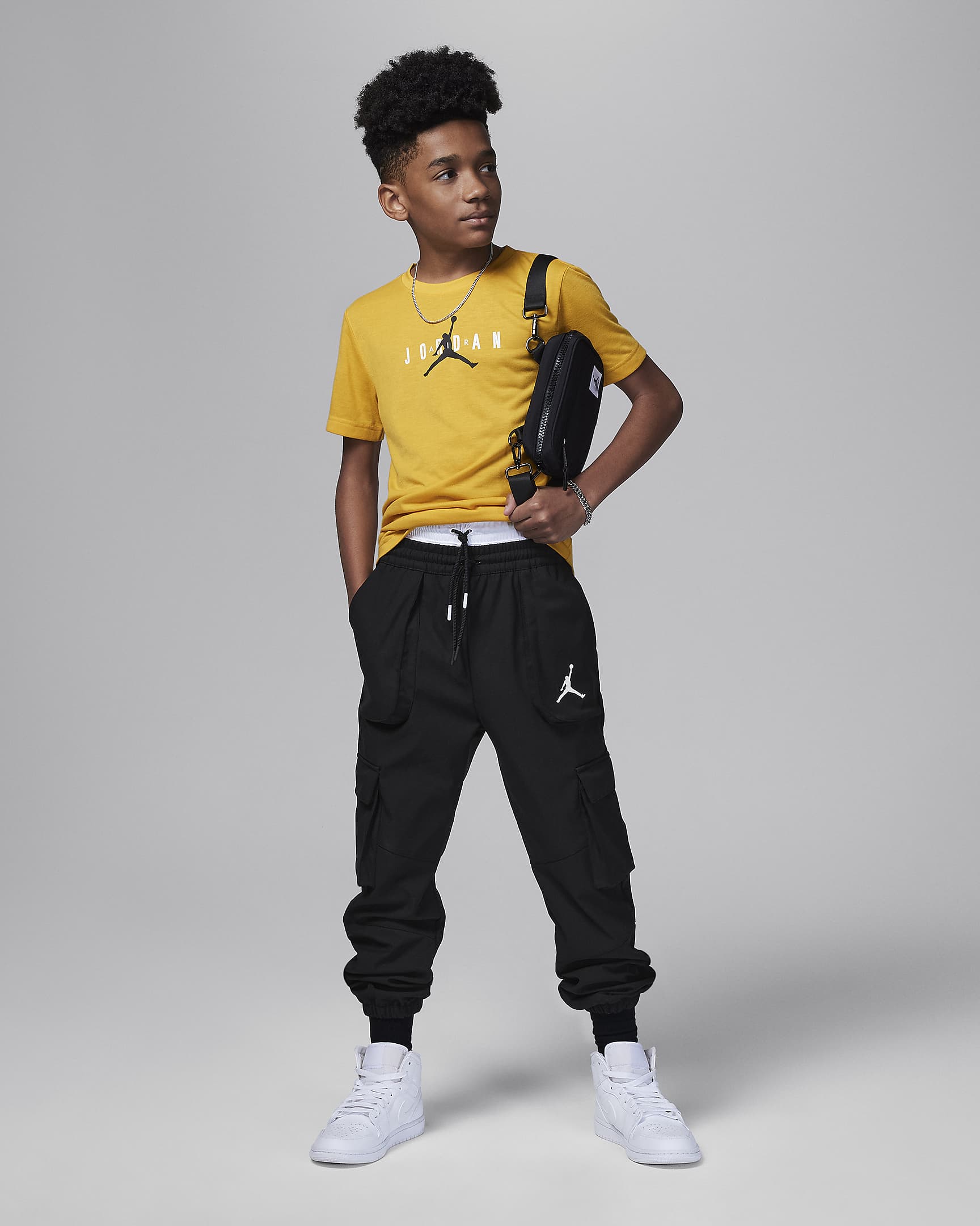 Jordan Jumpman Sustainable Graphic Tee Big Kids' T-Shirt. Nike.com