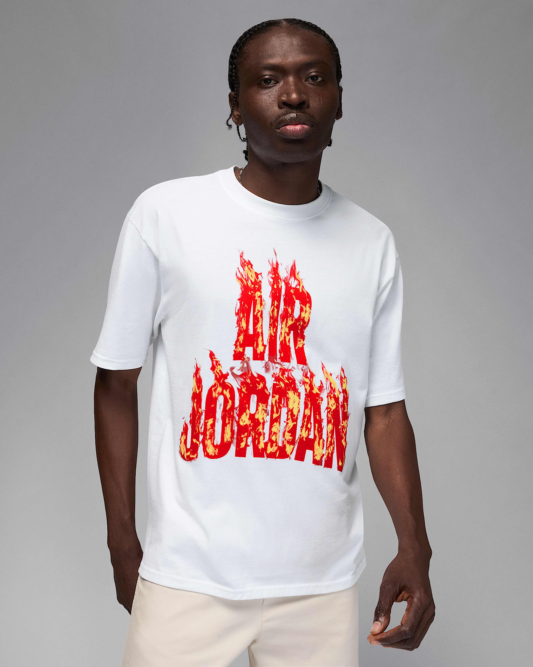 Jordan AJ5 Men's T-Shirt - White