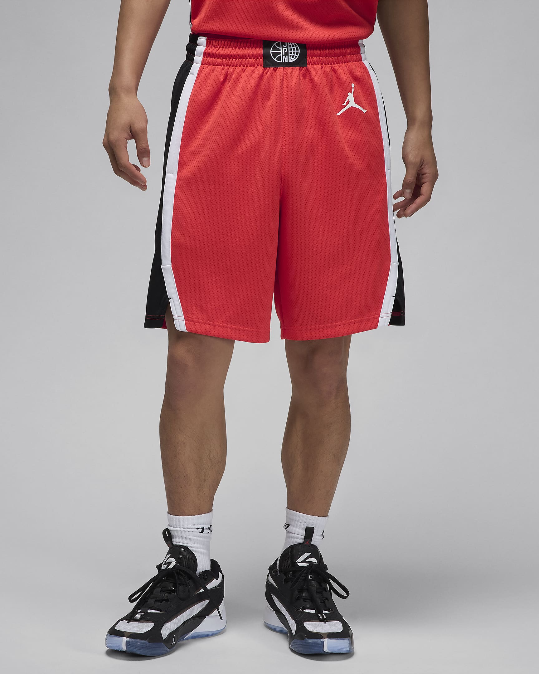 Japan Limited Road Men's Jordan Basketball Shorts - Chile Red/Black