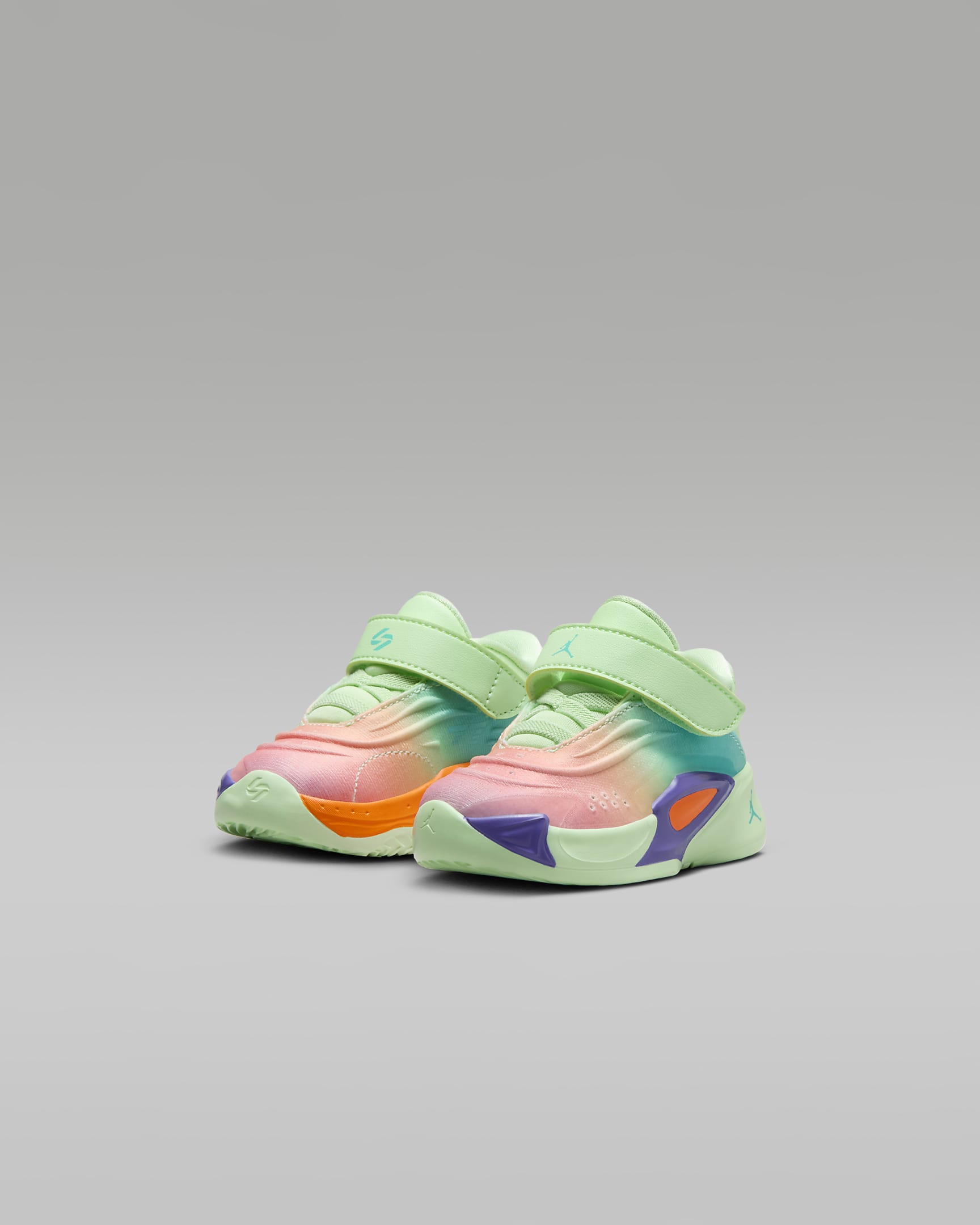 Luka 3 Baby/Toddler Shoes - Vapor Green/Cone/Psychic Purple/Hyper Jade