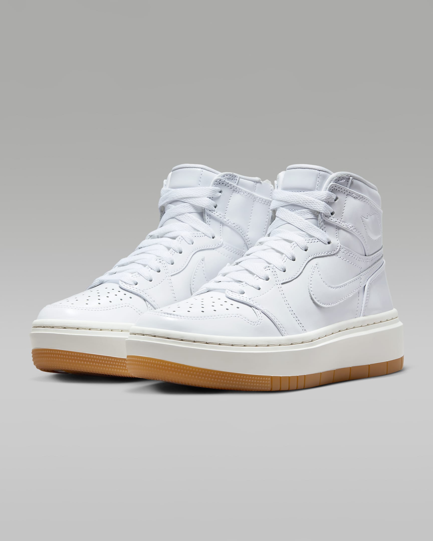 Air Jordan 1 Elevate High SE Women's Shoes - White/Sail/Gum Light Brown/White