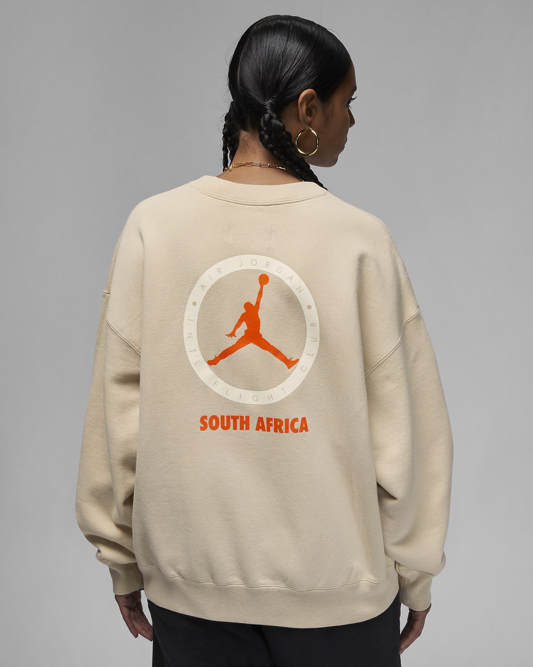 Jordan x Shelflife Women's Crew-Neck Sweatshirt. Nike DK