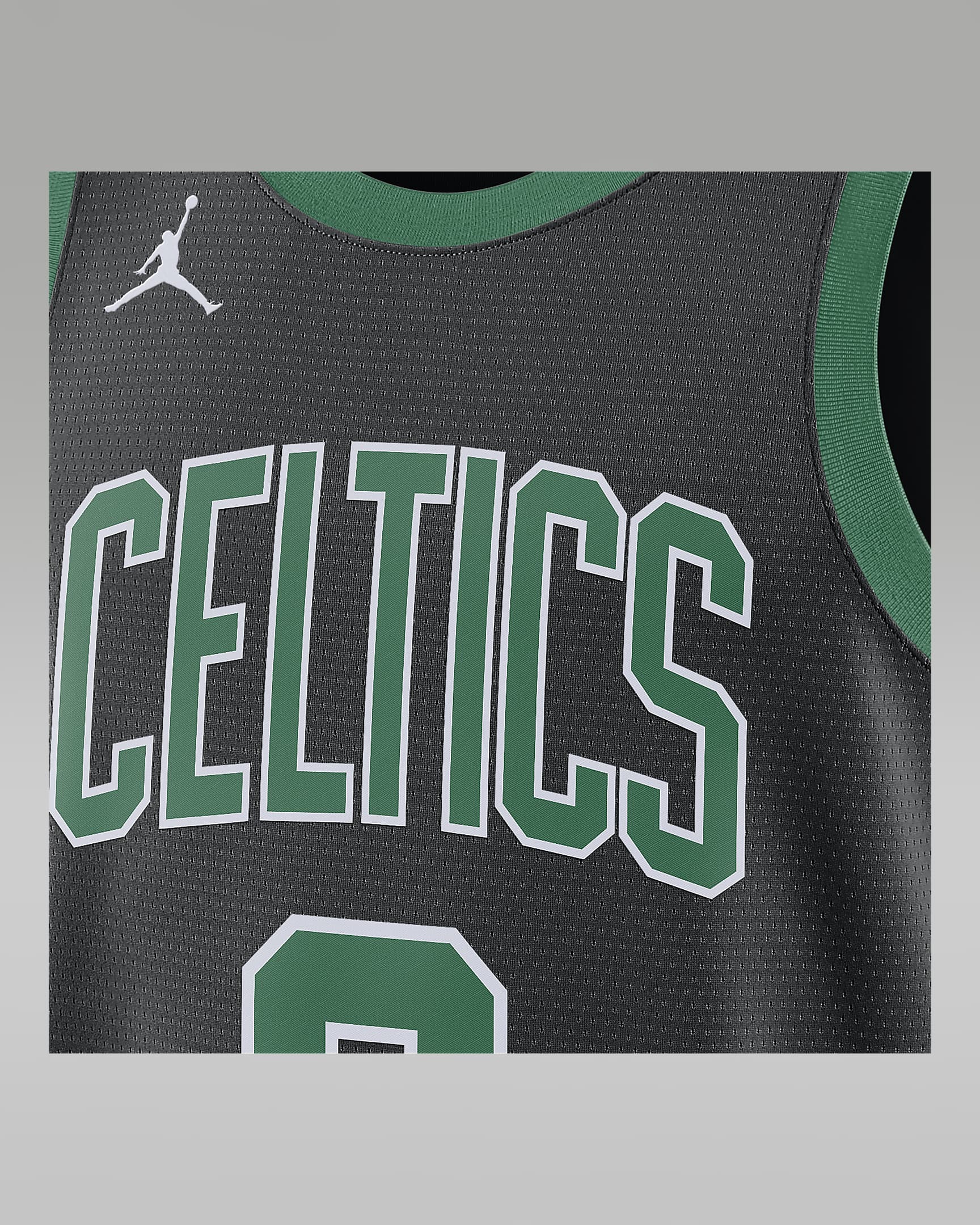 Boston Celtics Statement Edition Jordan Dri-FIT NBA Swingman-trøje til mænd - sort