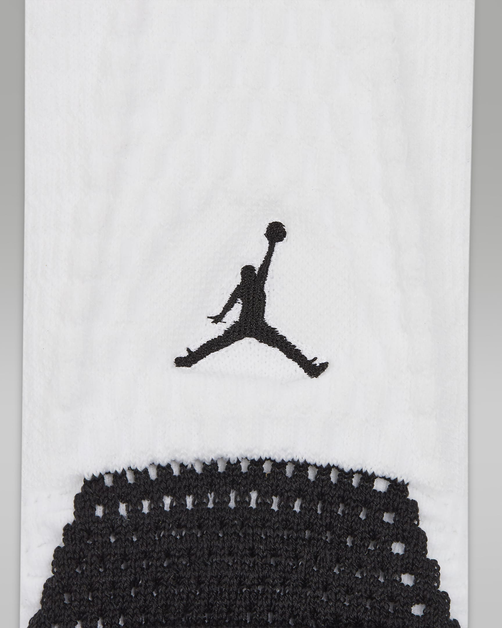 Jordan Unicorn Dri-FIT ADV Cushioned Crew Socks (1 Pair) - White/Black