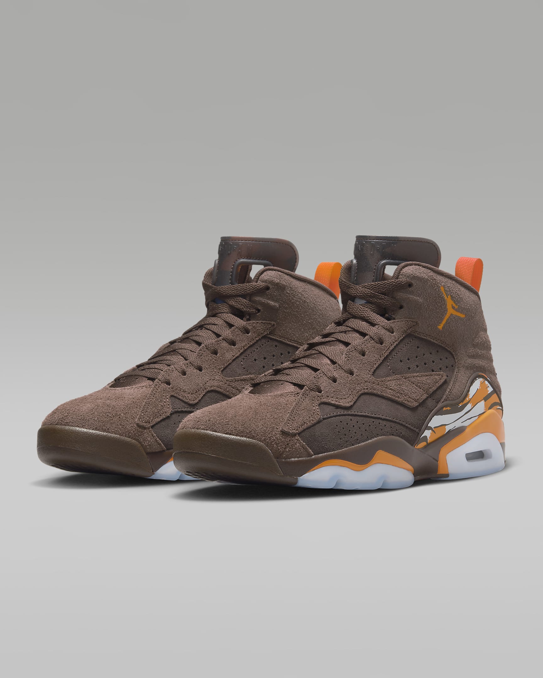 Chaussure Jumpman MVP pour homme - Track Brown/Blanc/Magma Orange