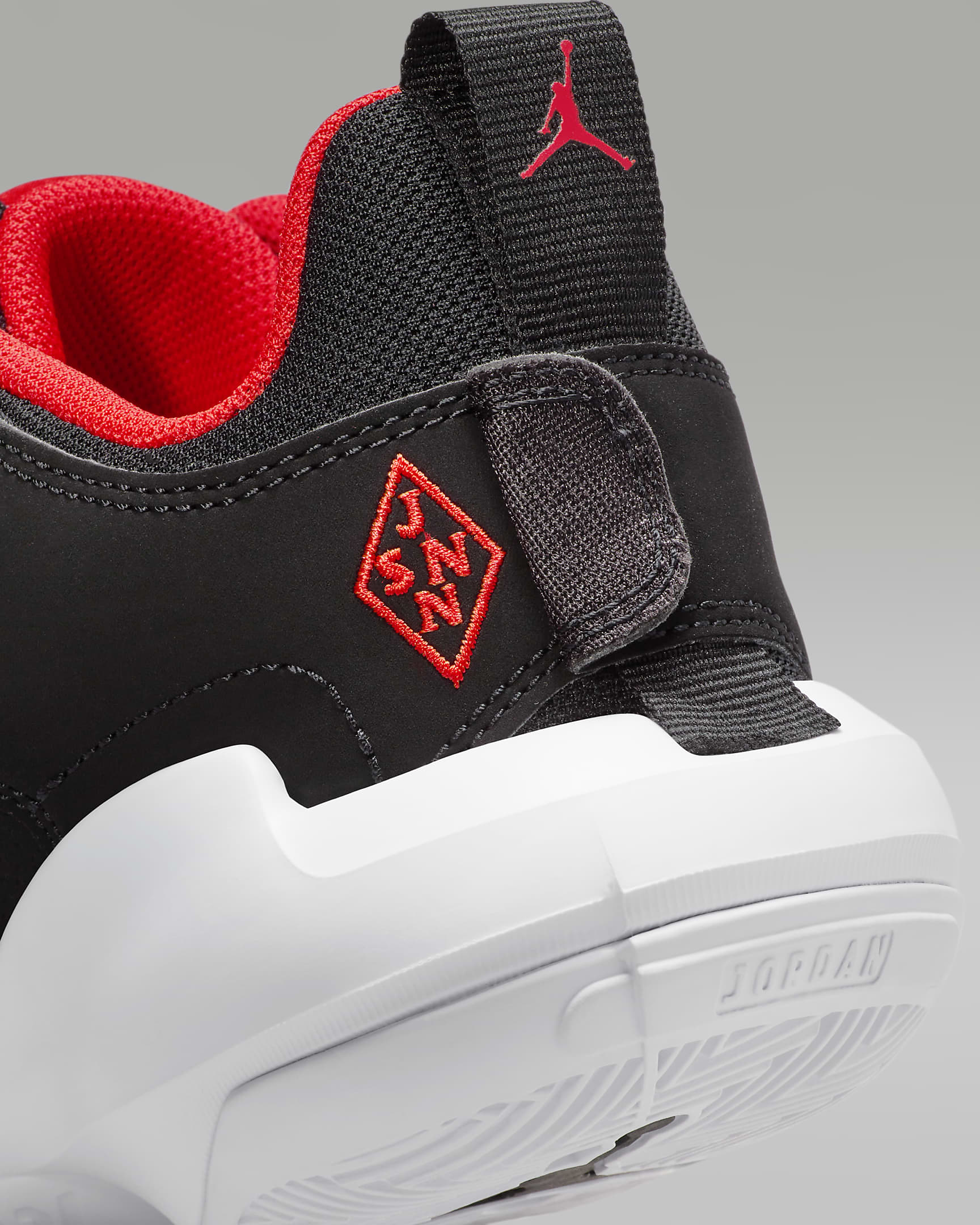 Jordan One Take 5 Older Kids' Shoes - Black/White/Anthracite/Habanero Red