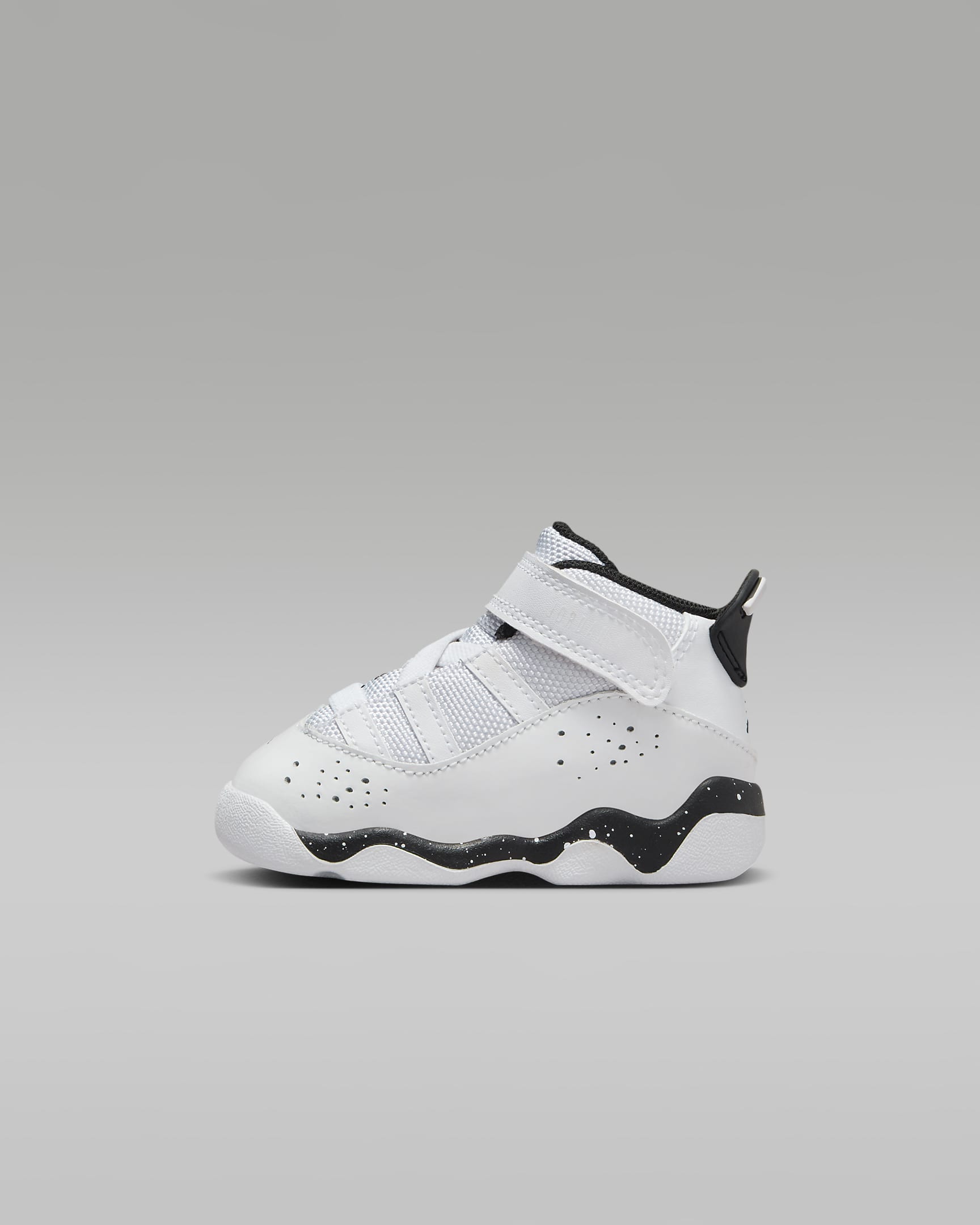 Jordan 6 Rings Baby/Toddler Shoes - White/White/Black