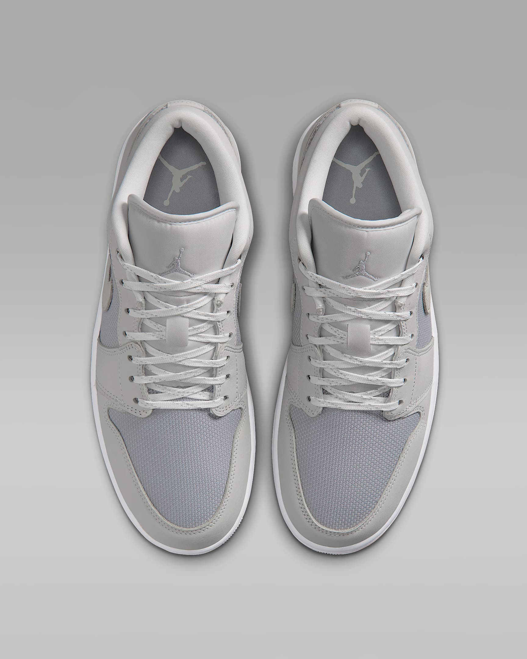 Air Jordan 1 Low SE Men's Shoes - Off White/Soft Pearl/Light Smoke Grey