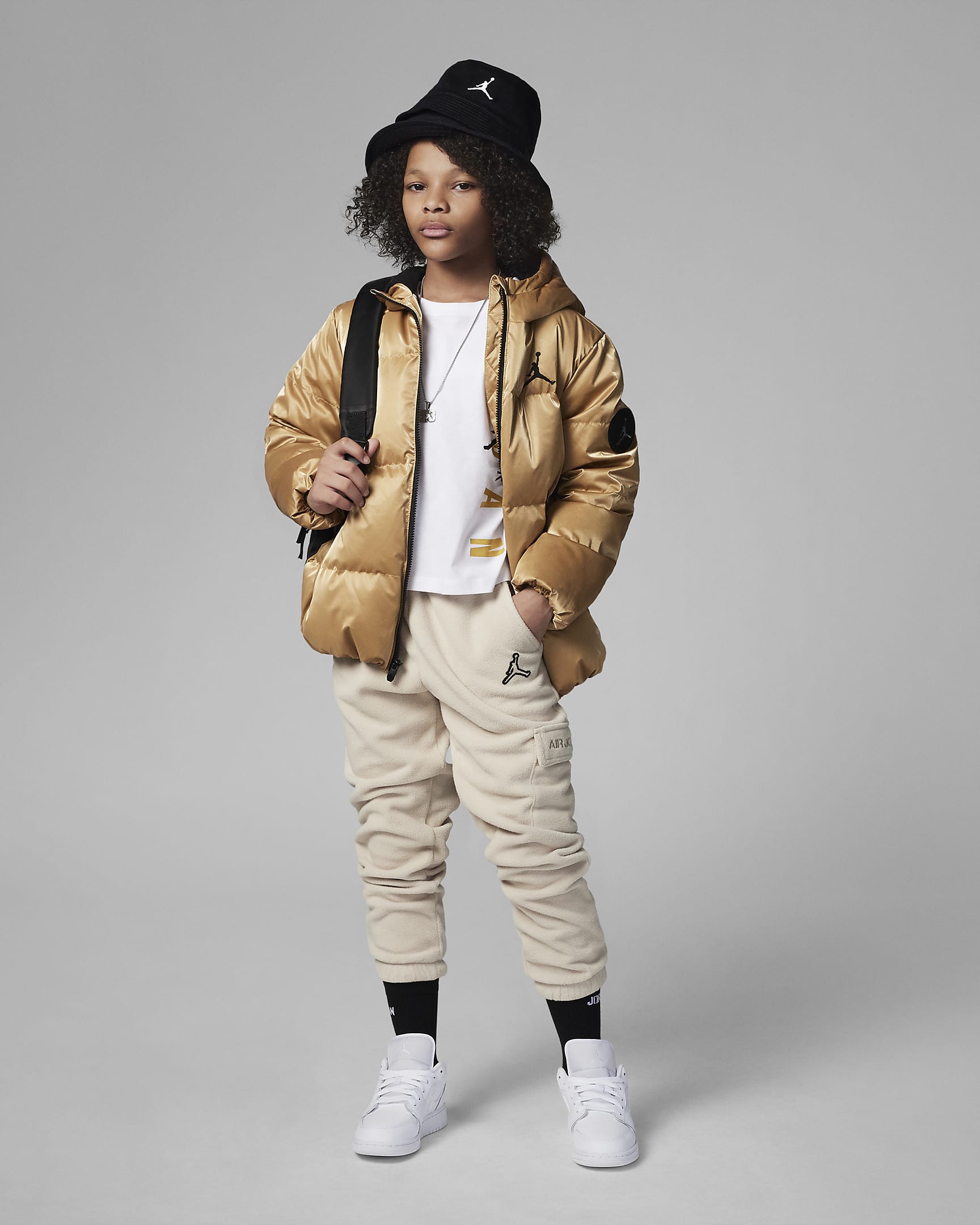 Jordan "Time To Shine" Tee Big Kids' TShirt.