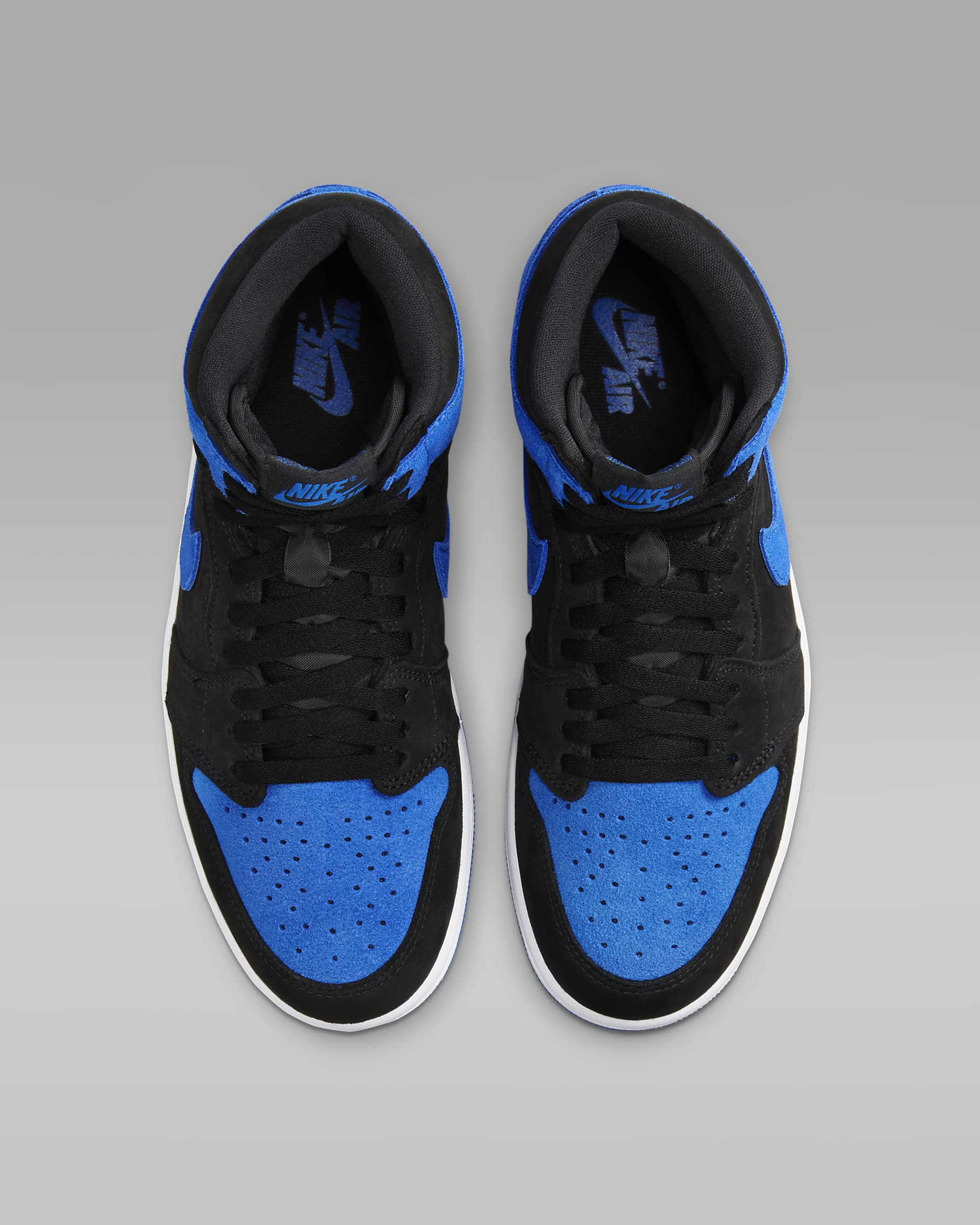 Air Jordan 1 High OG "Royal Reimagined" Men's Shoes - Black/White/Royal Blue/Royal Blue