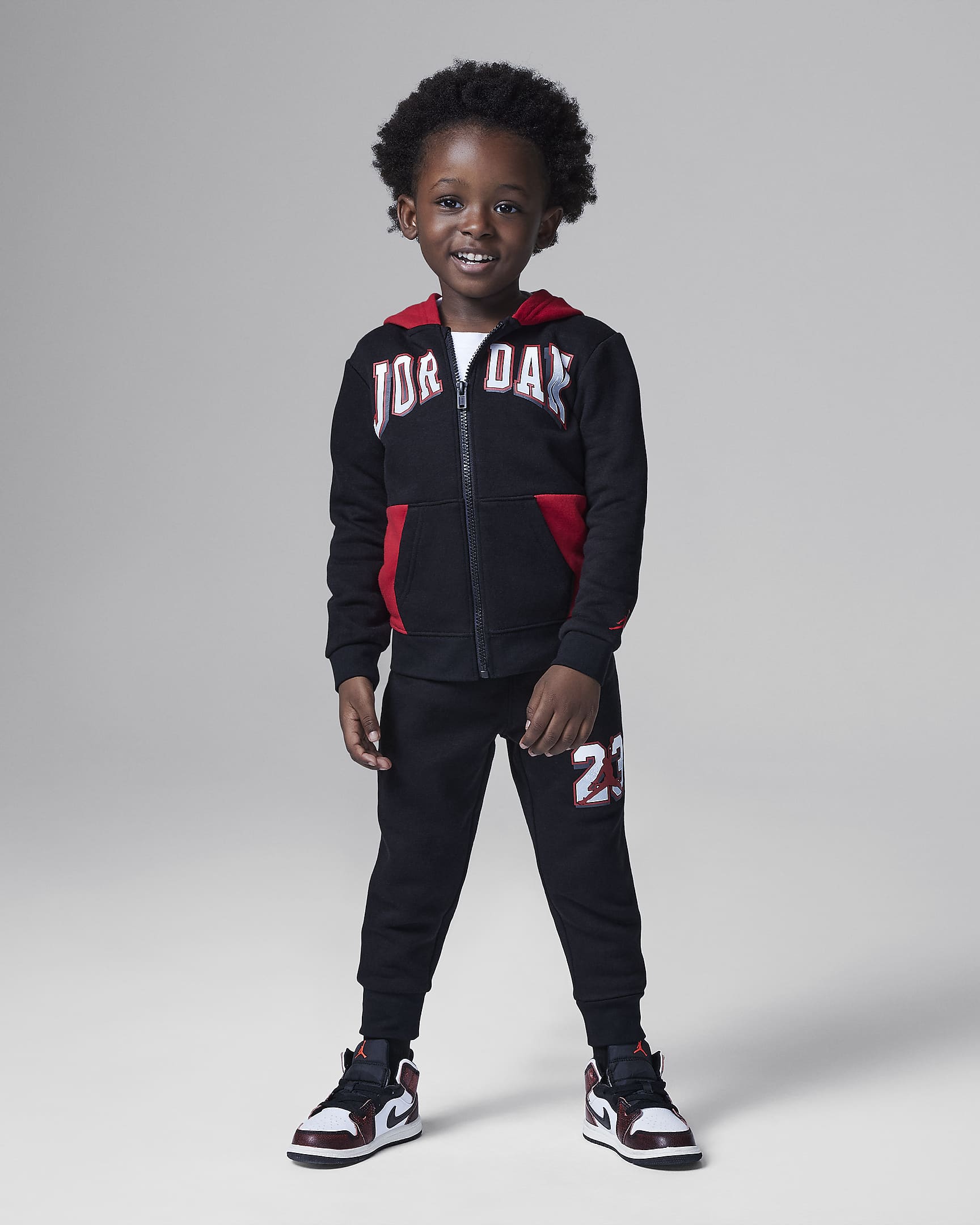 Jordan Fade Away Full-Zip Set Toddler 2-Piece Hoodie Set. Nike JP